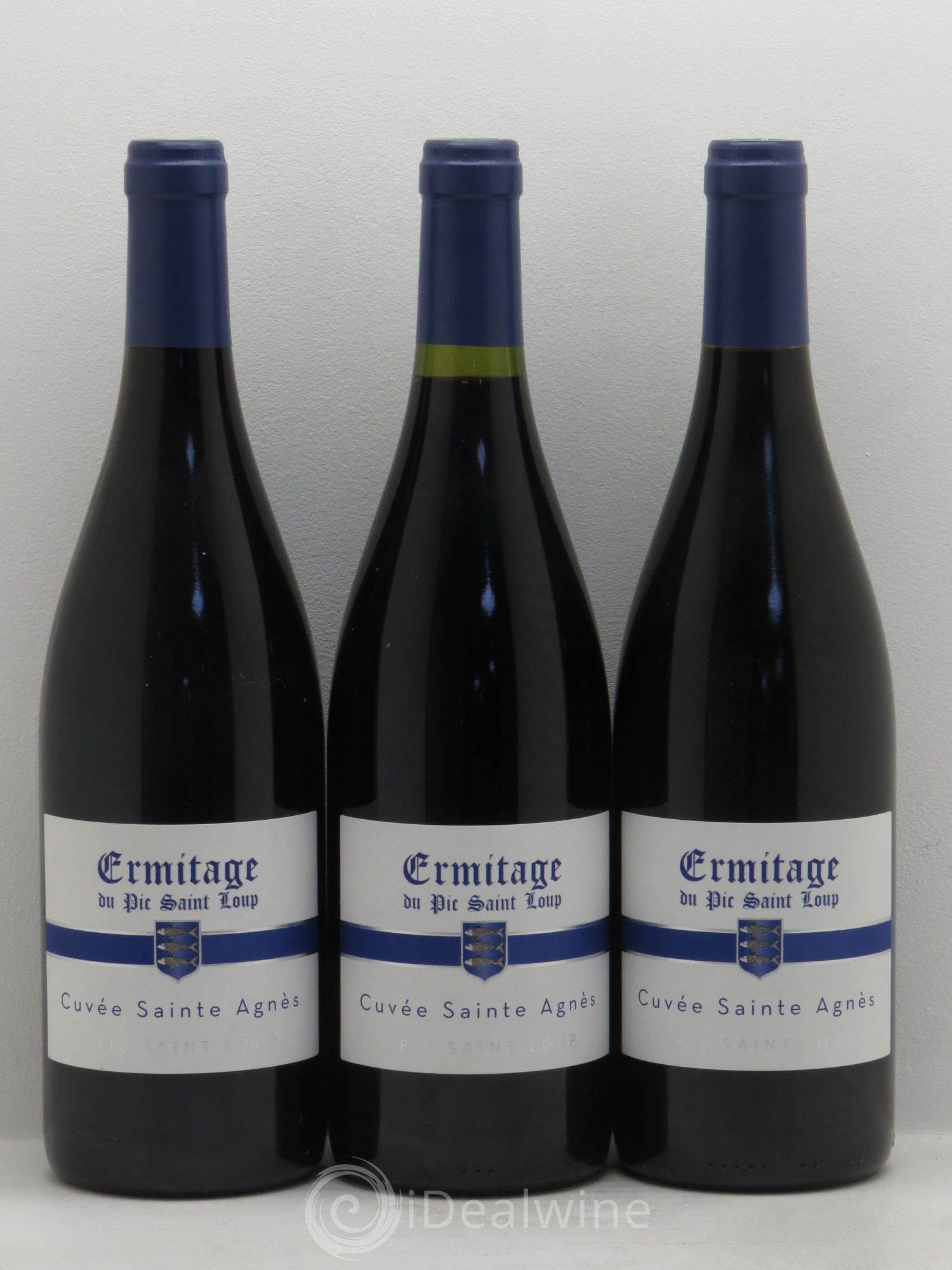 Coteaux du Languedoc Pic Saint-Loup Ermitage du Pic Saint-Loup Cuvée Sainte Agnès 2010 - Posten von 3 Flaschen - 0