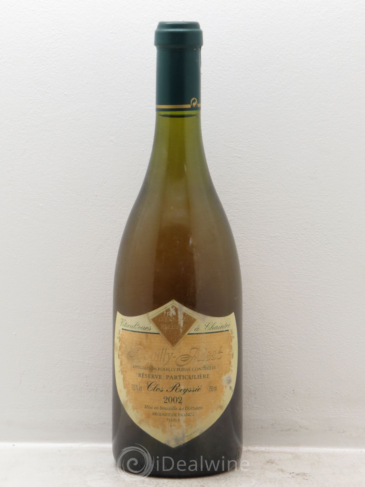 Pouilly-Fuissé Clos Reyssié Valette (Domaine) 2002 - Lot de 1 bouteille - 0