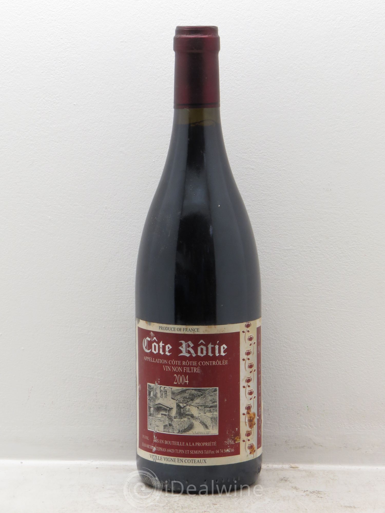 Côte-Rôtie Jean-Michel Stephan Vieilles vignes en coteau 2004 - Posten von 1 Flasche - 0