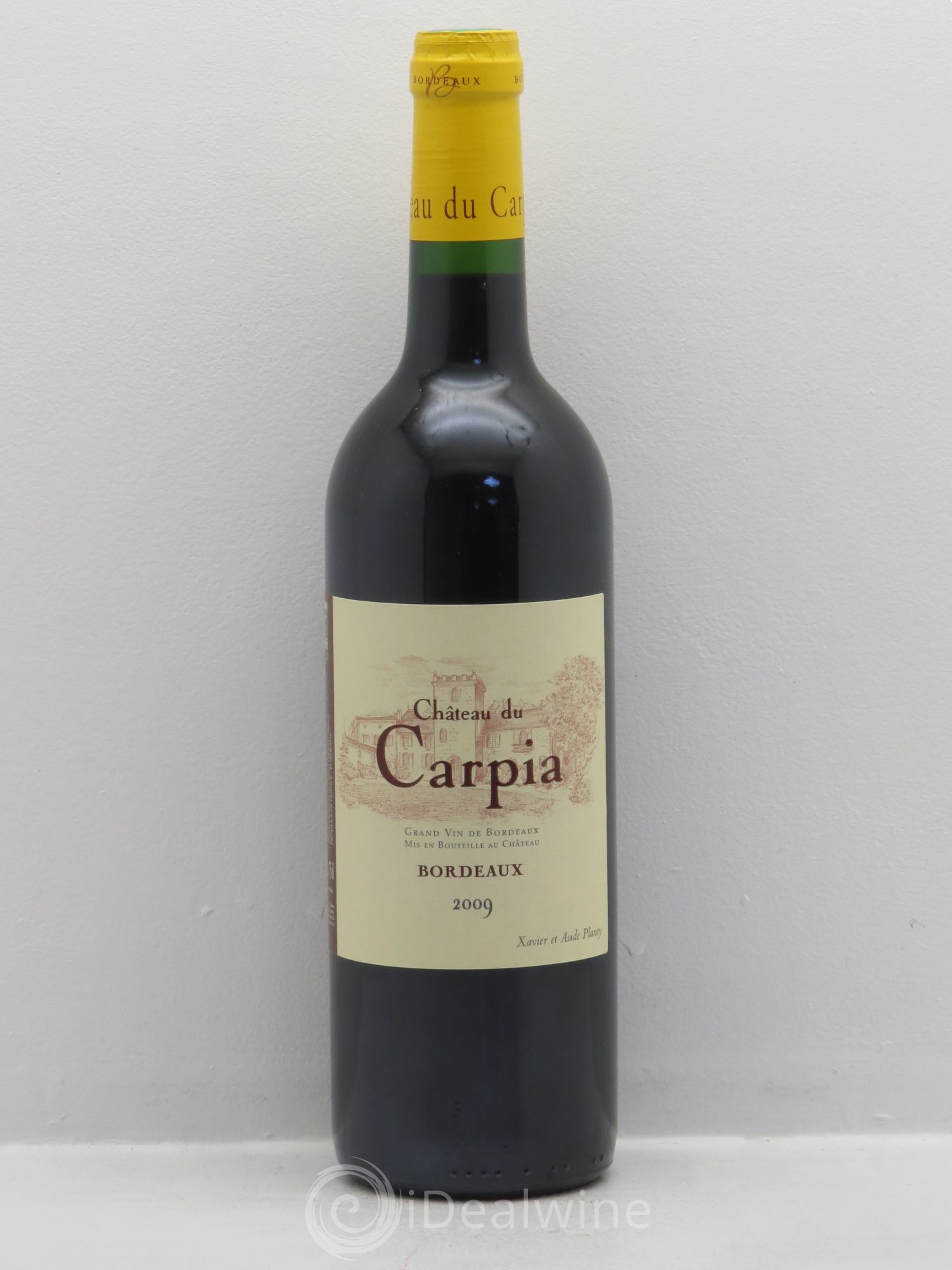 Bordeaux Château du Carpia (bio) (sans prix de réserve) 2009 - Posten von 1 Flasche - 0