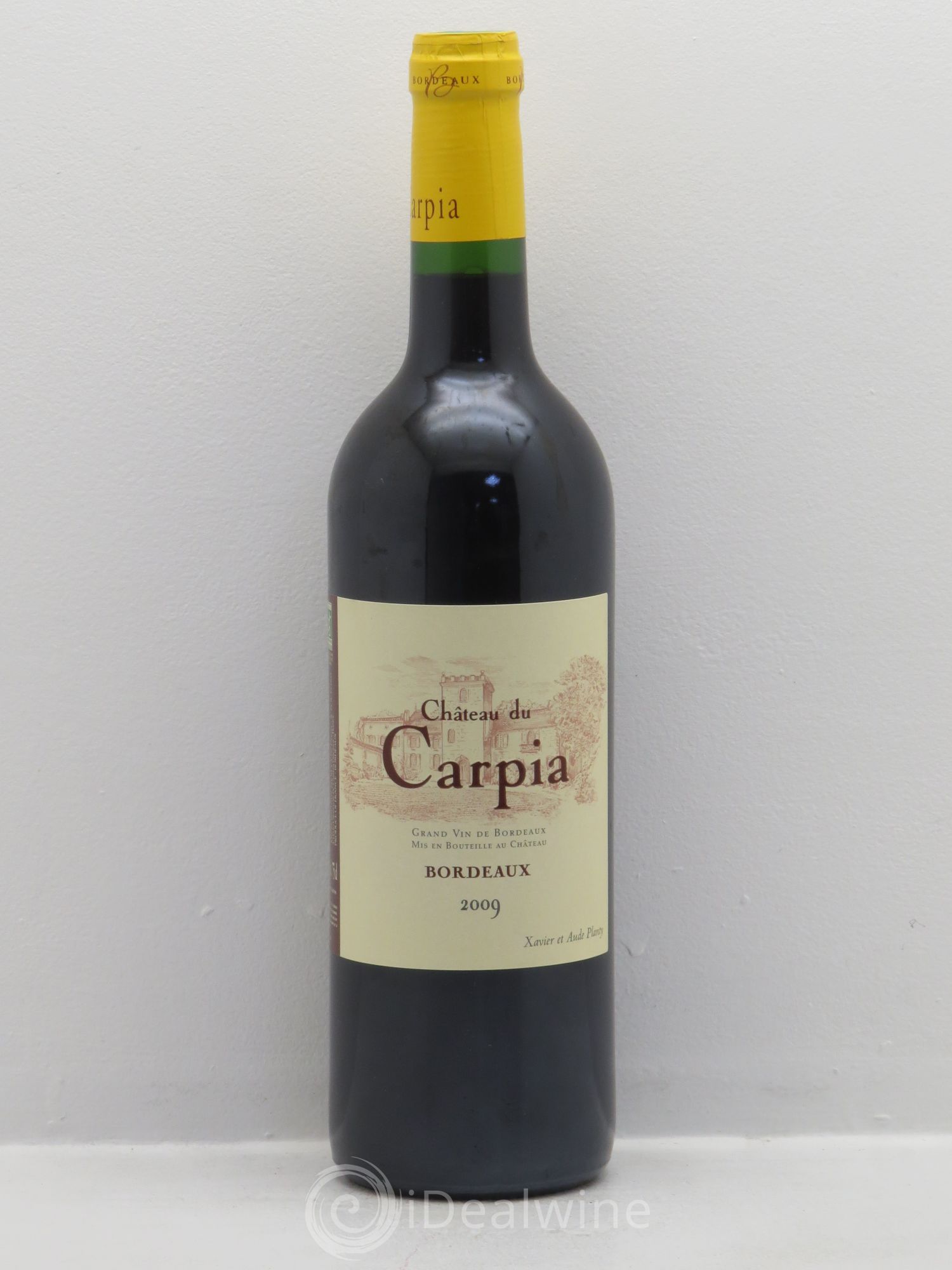 Bordeaux Château du Carpia (bio) (sans prix de réserve) 2009 - Posten von 1 Flasche - 0