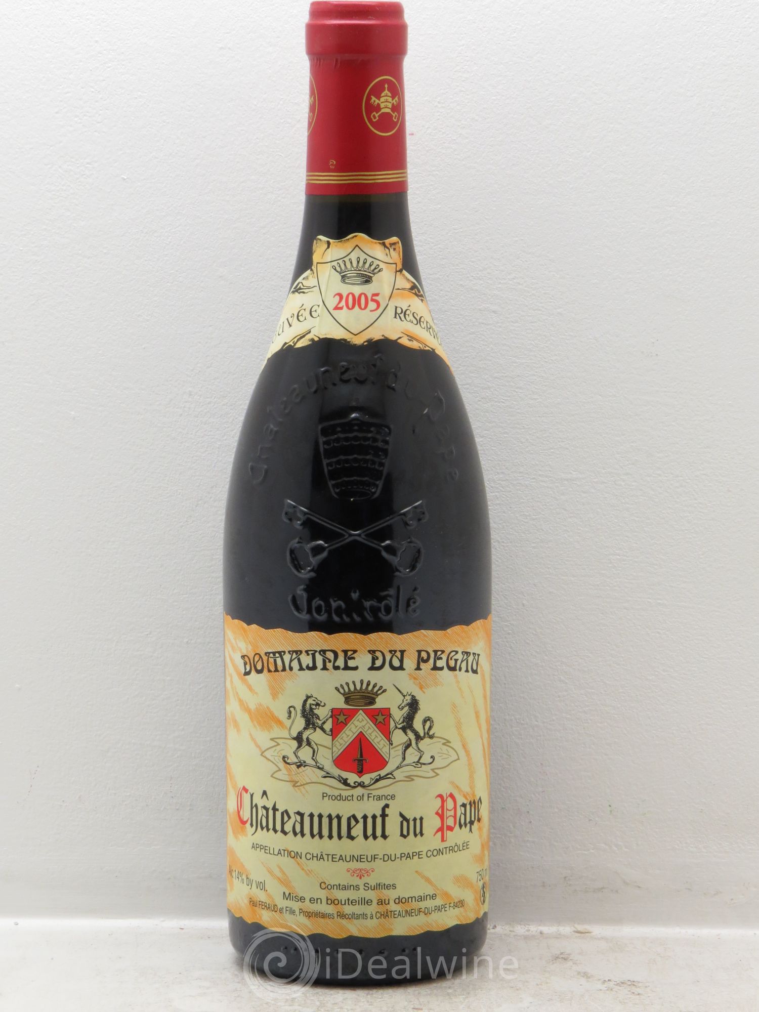 Châteauneuf-du-Pape Domaine du Pégau Cuvée Réservée Paul et Laurence Féraud 2005 - Lot de 1 bouteille - 0