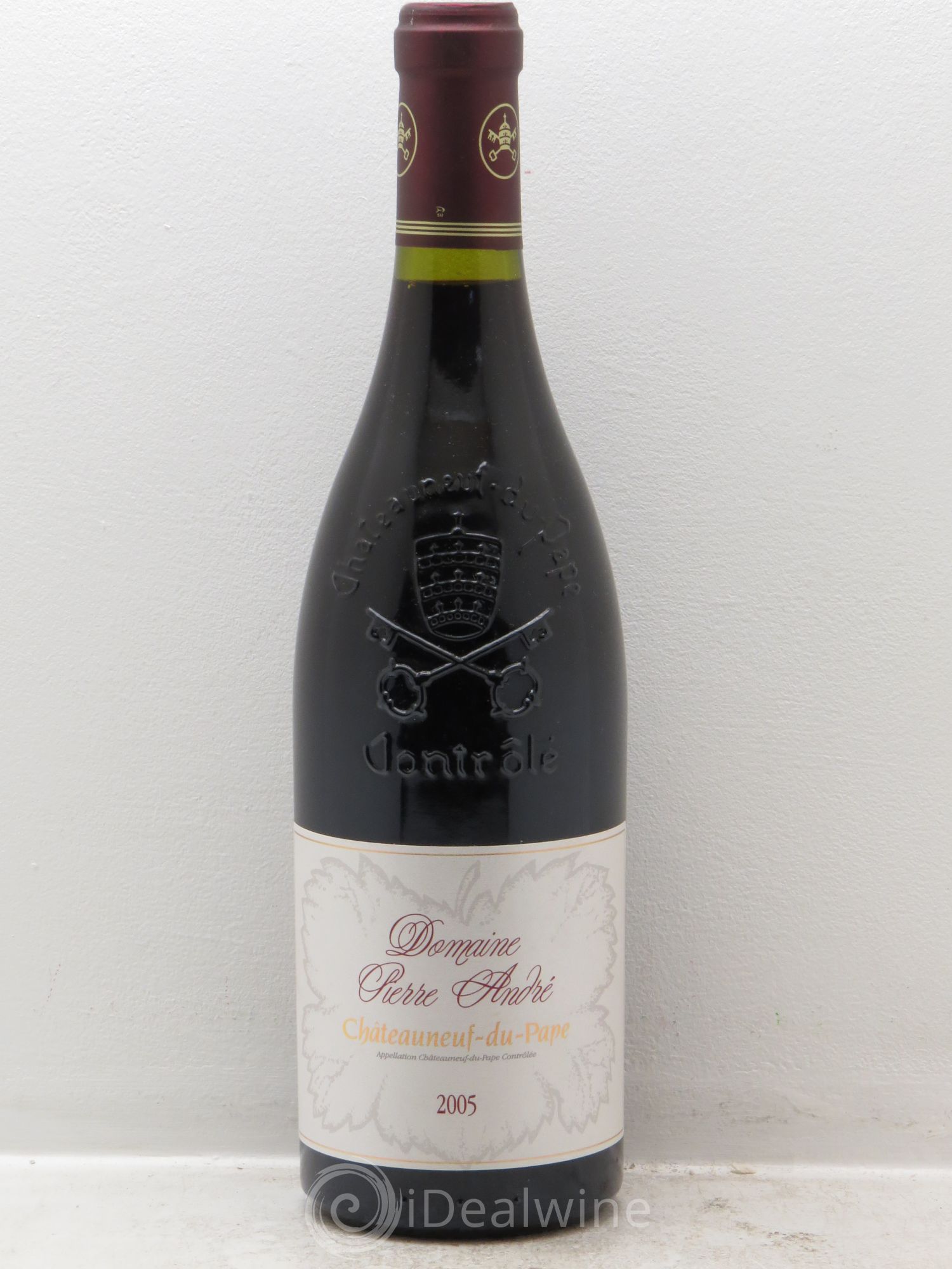 Châteauneuf-du-Pape Pierre André 2005 - Lot de 1 bouteille - 0