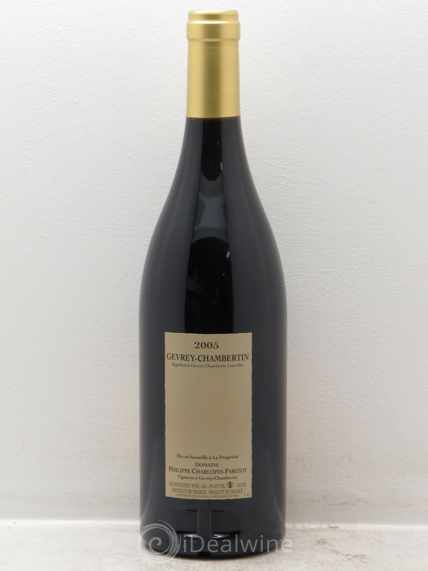 Gevrey-Chambertin Vieilles vignes Charlopin Parizot 2005 - Posten von 1 Flasche - 1