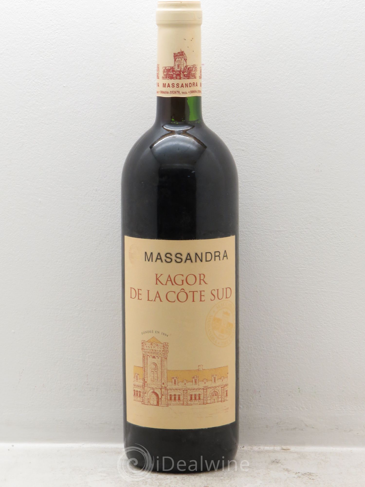 Divers Massandra Ukraine Crimée Kagor de la cote Sud 2005 - Posten von 1 Flasche - 0