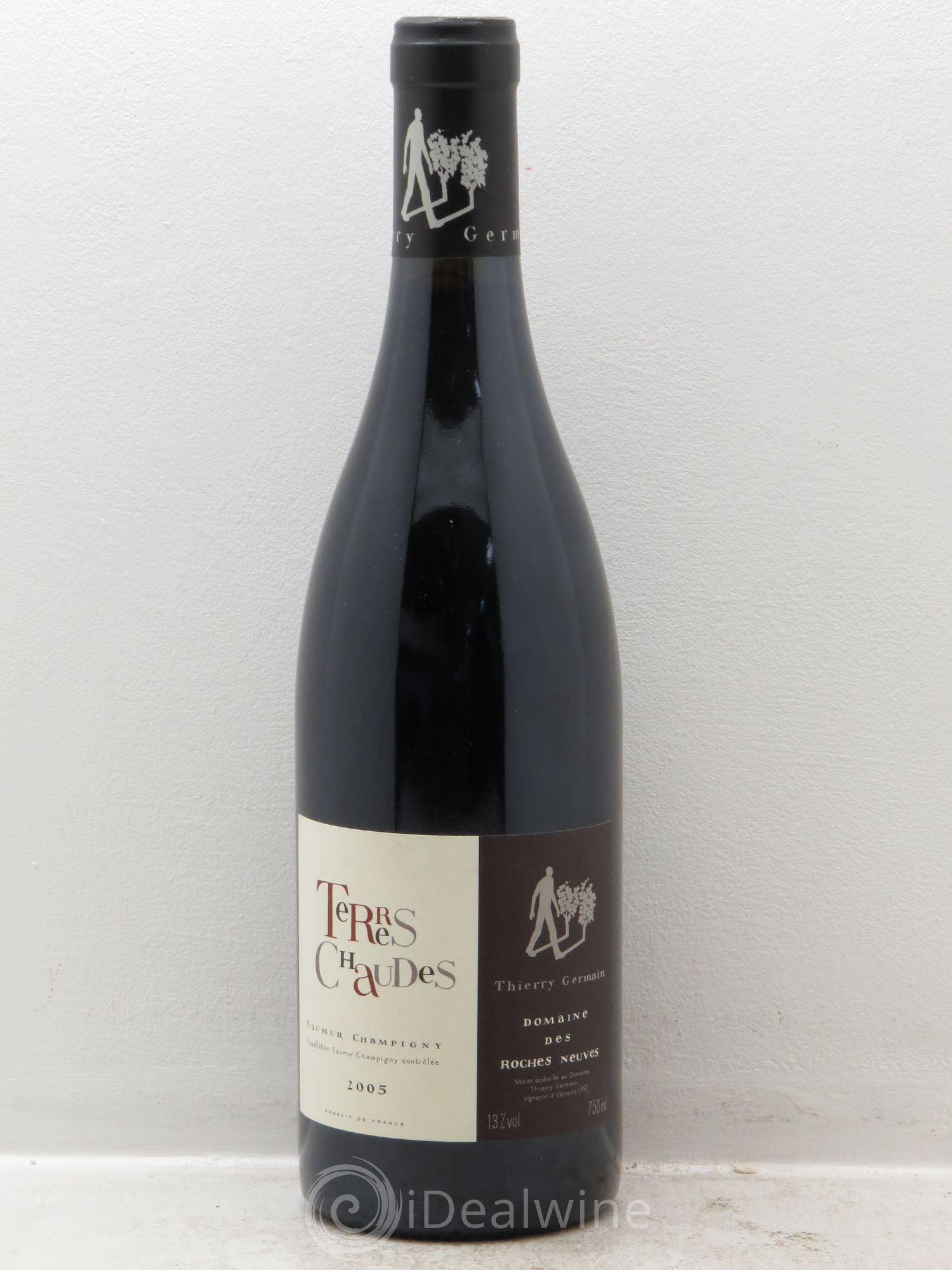 Saumur-Champigny Terres Chaudes Domaine des Roches Neuves - Thierry Germain 2005 - Lot de 1 bouteille - 0
