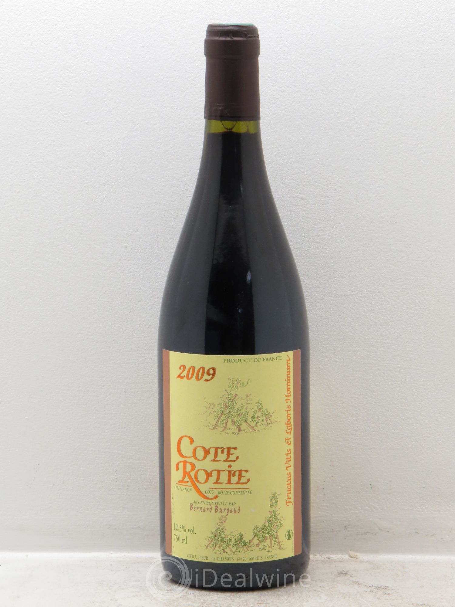 Côte-Rôtie Bernard Burgaud 2009 - Lot de 1 bouteille - 0