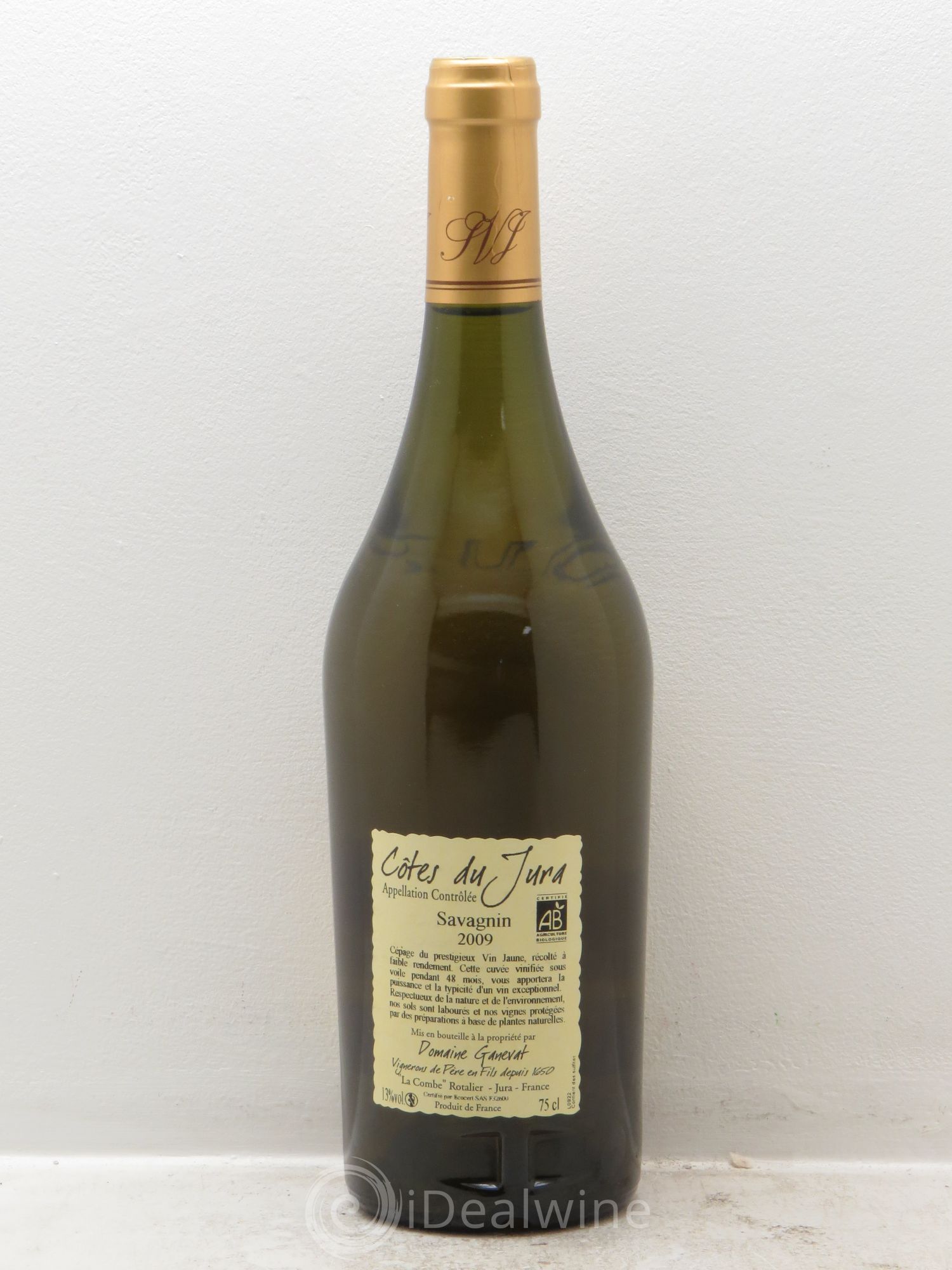 Côtes du Jura Savagnin Ganevat Cuvée Prestige 2009 - Posten von 1 Flasche - 1