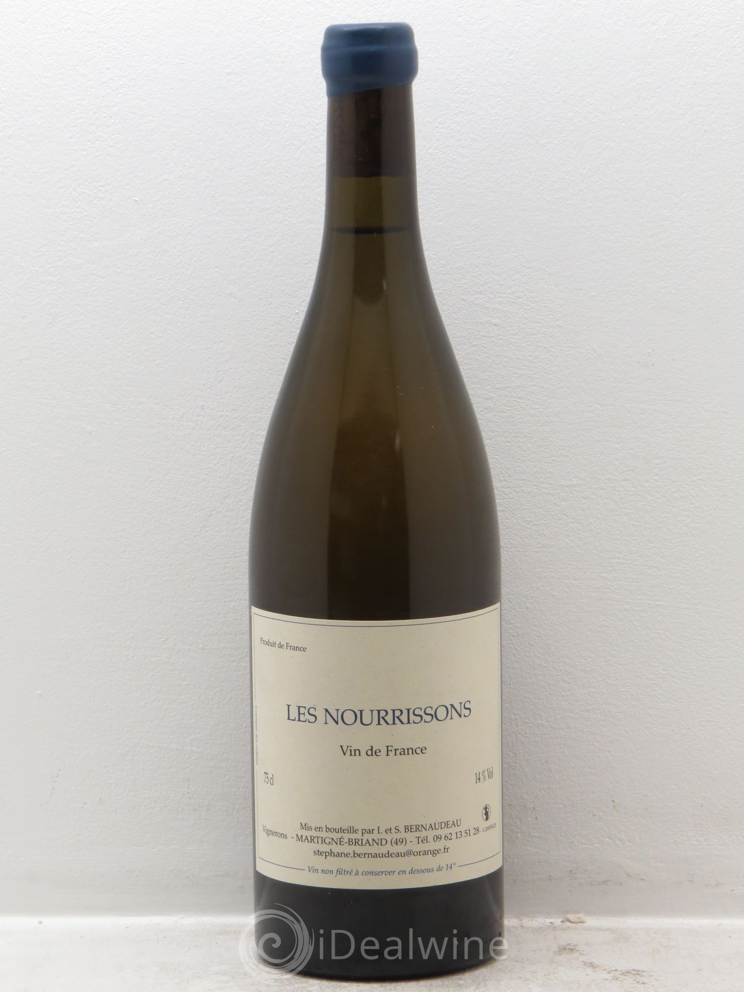 Vin de France Les Nourrissons Stéphane Bernaudeau 2010 - Lot de 1 bouteille - 0