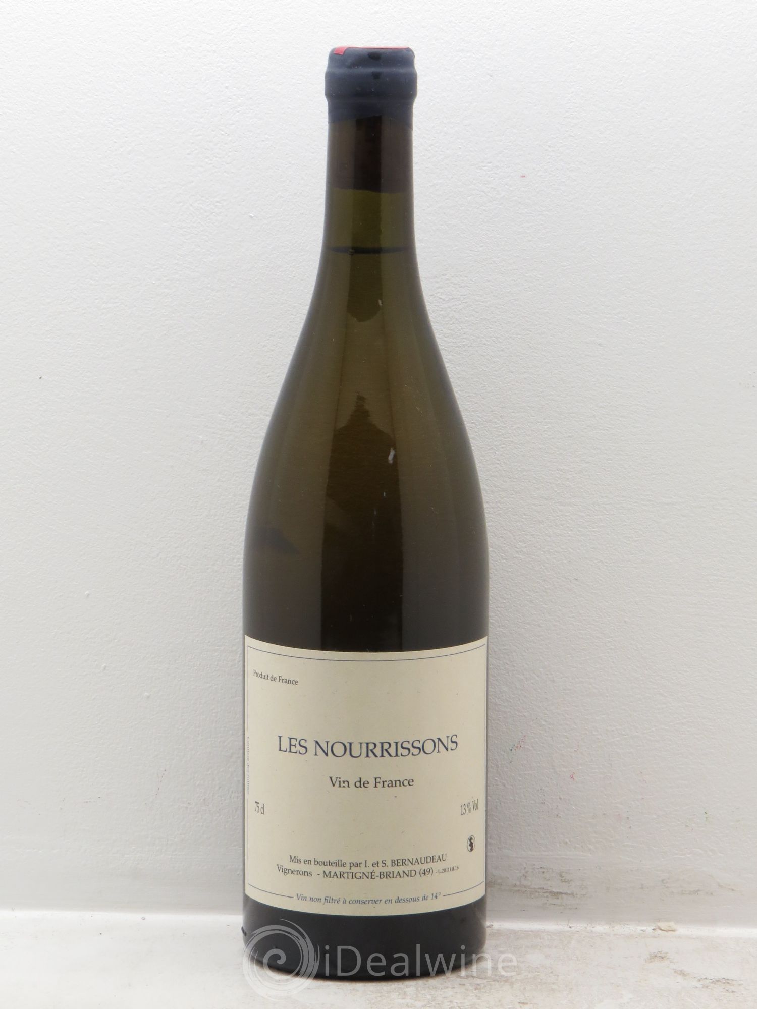Anjou Les nourrissons Stéphane Bernaudeau 2011 - Posten von 1 Flasche - 0