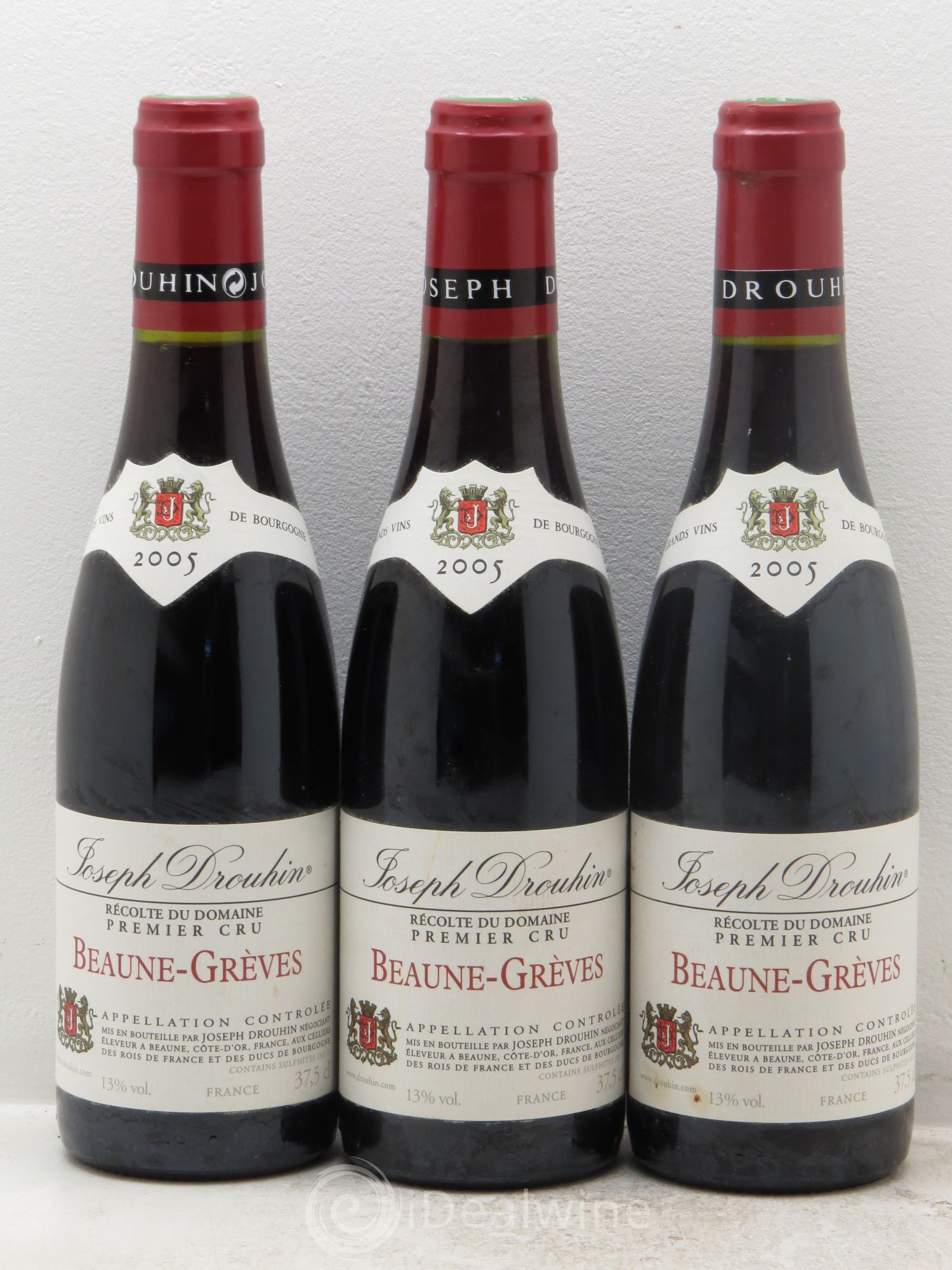 Beaune 1er Cru 2005 - Lot de 3 demi bouteilles - 0