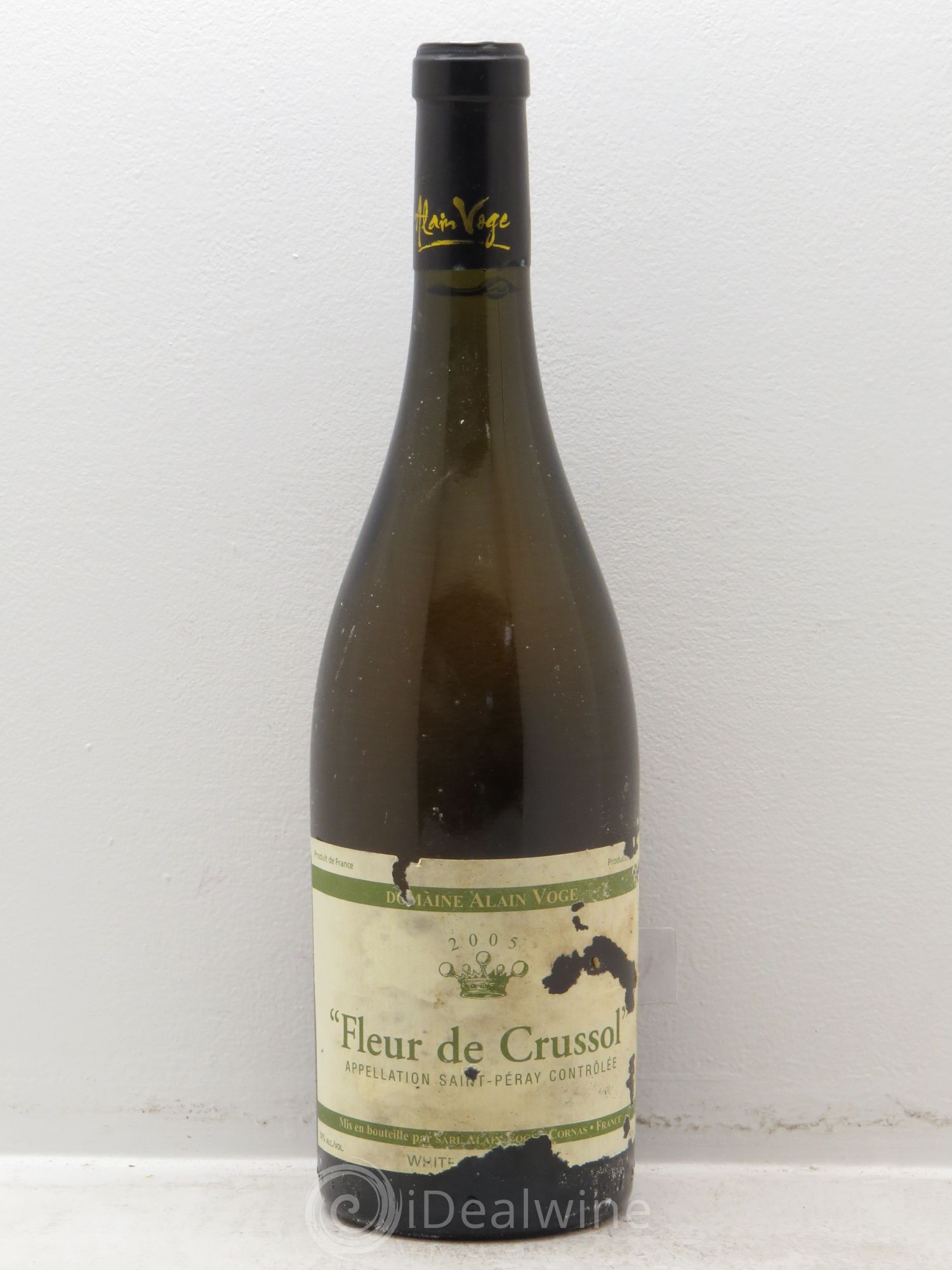 Saint-Péray Fleur de Crussol Alain Voge (Domaine) (sans prix de réserve) 2005 - Lot de 1 bouteille - 0