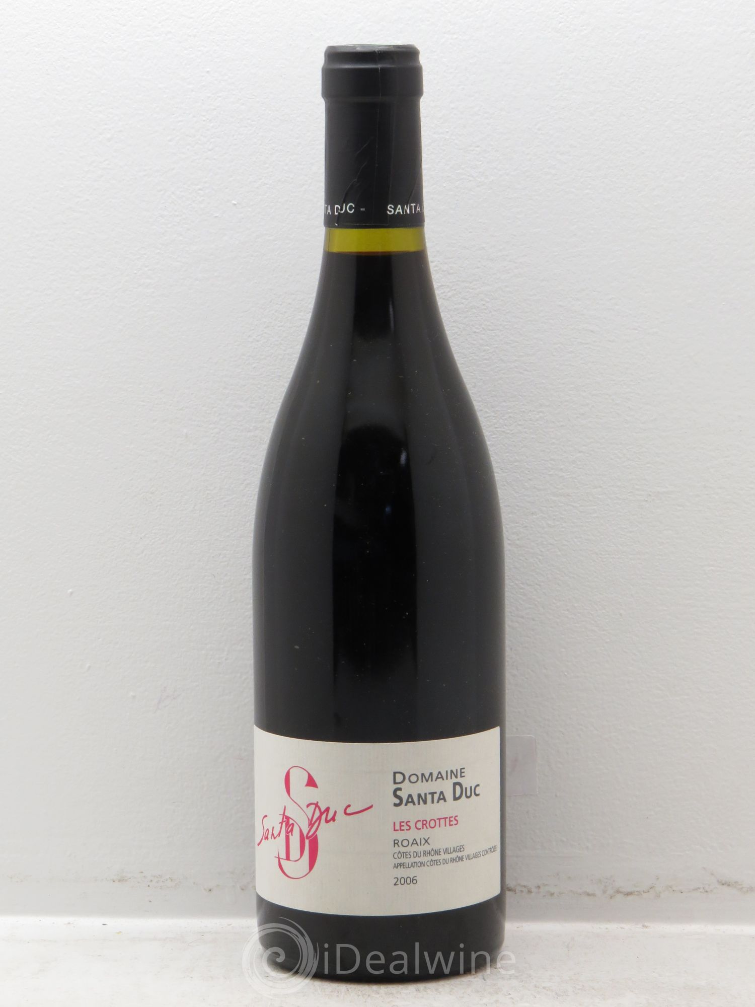 Côtes-du-Rhône (sans prix de réserve) Villages Roaix -Les Crottes -Domaine Santa Duc 2006 - Posten von 1 Flasche - 0