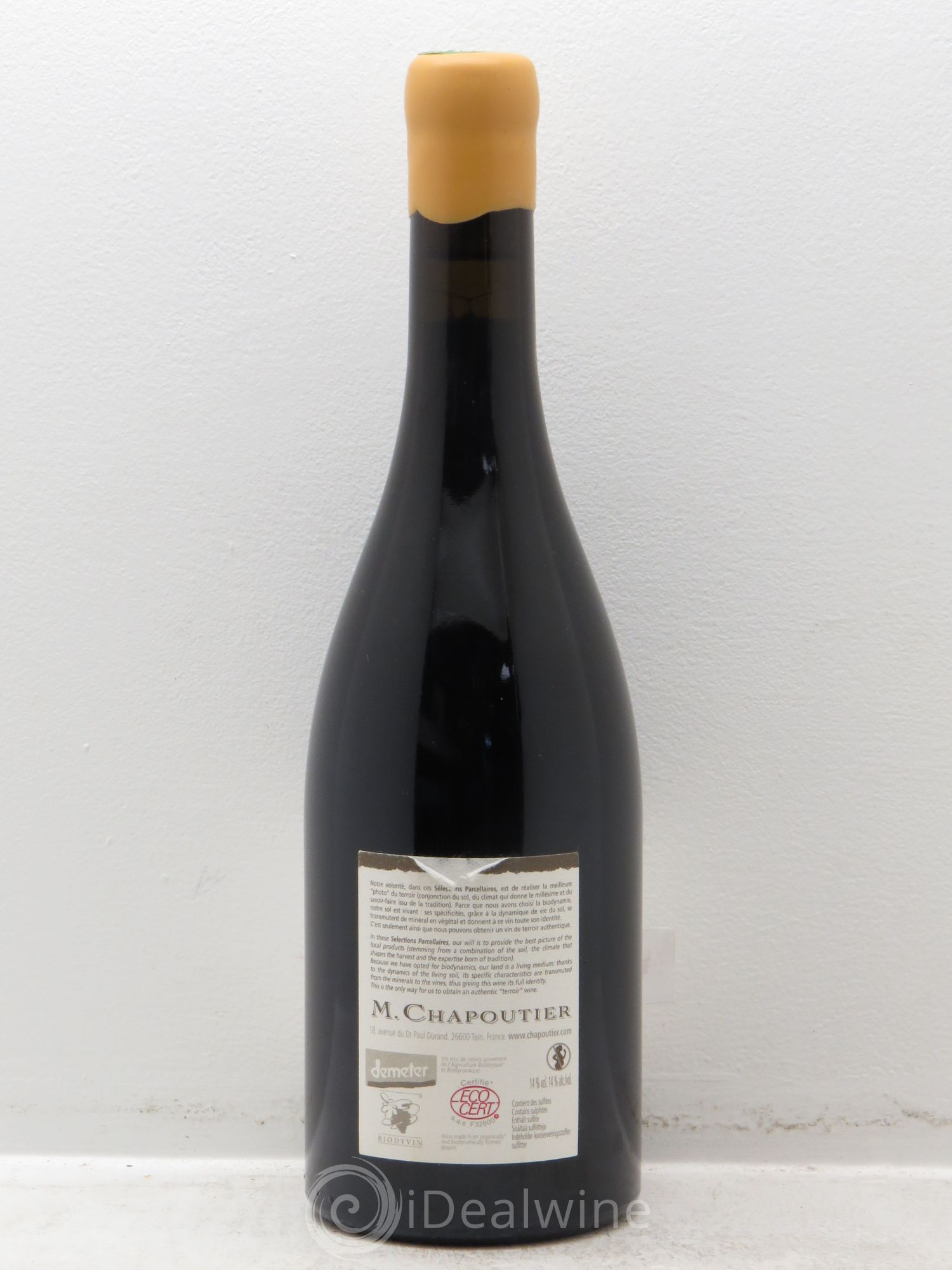 Hermitage Ermitage l'Ermite Chapoutier 2006 - Lot de 1 bouteille - 1