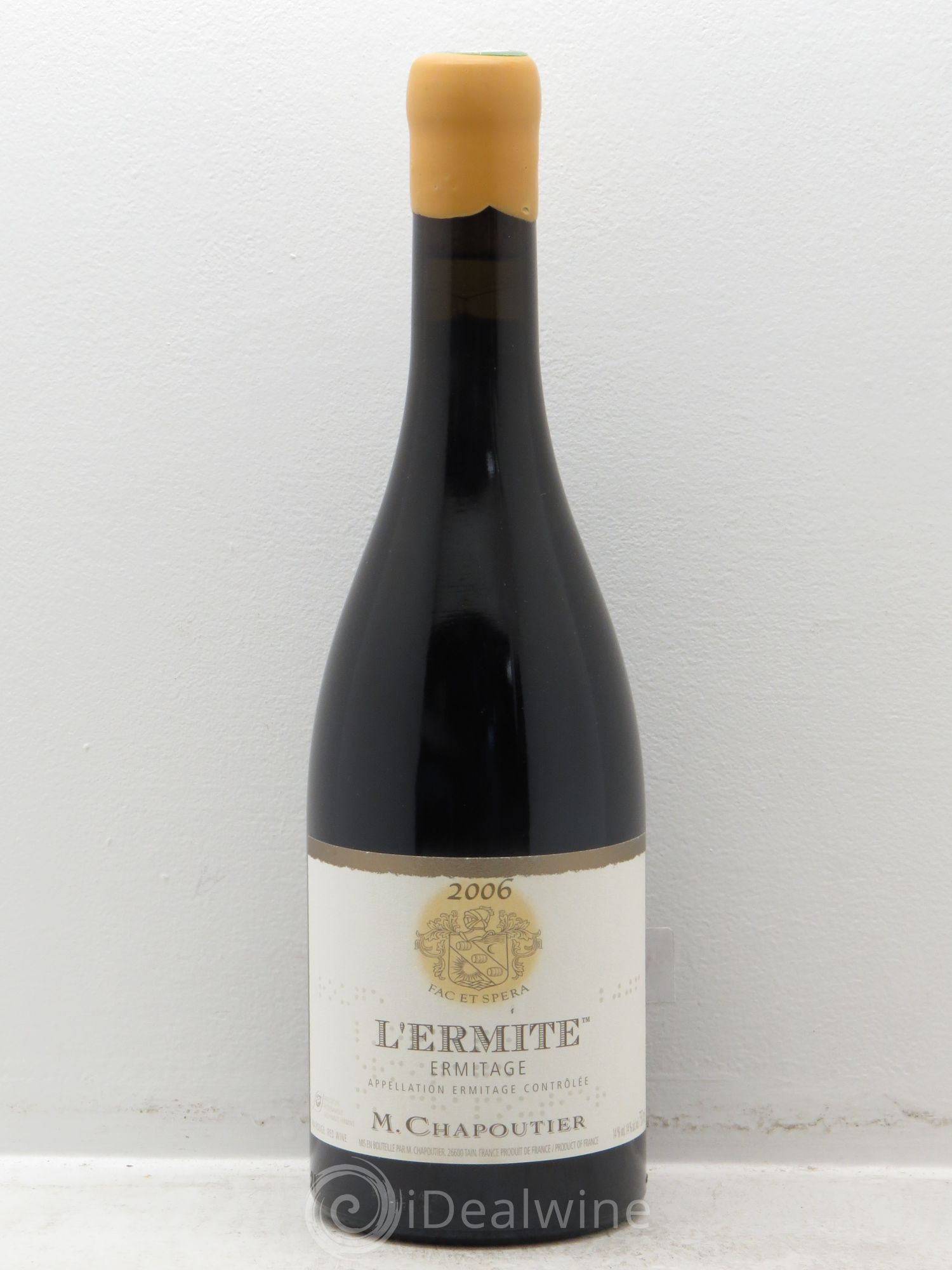 Hermitage Ermitage l'Ermite Chapoutier 2006 - Lot de 1 bouteille - 0