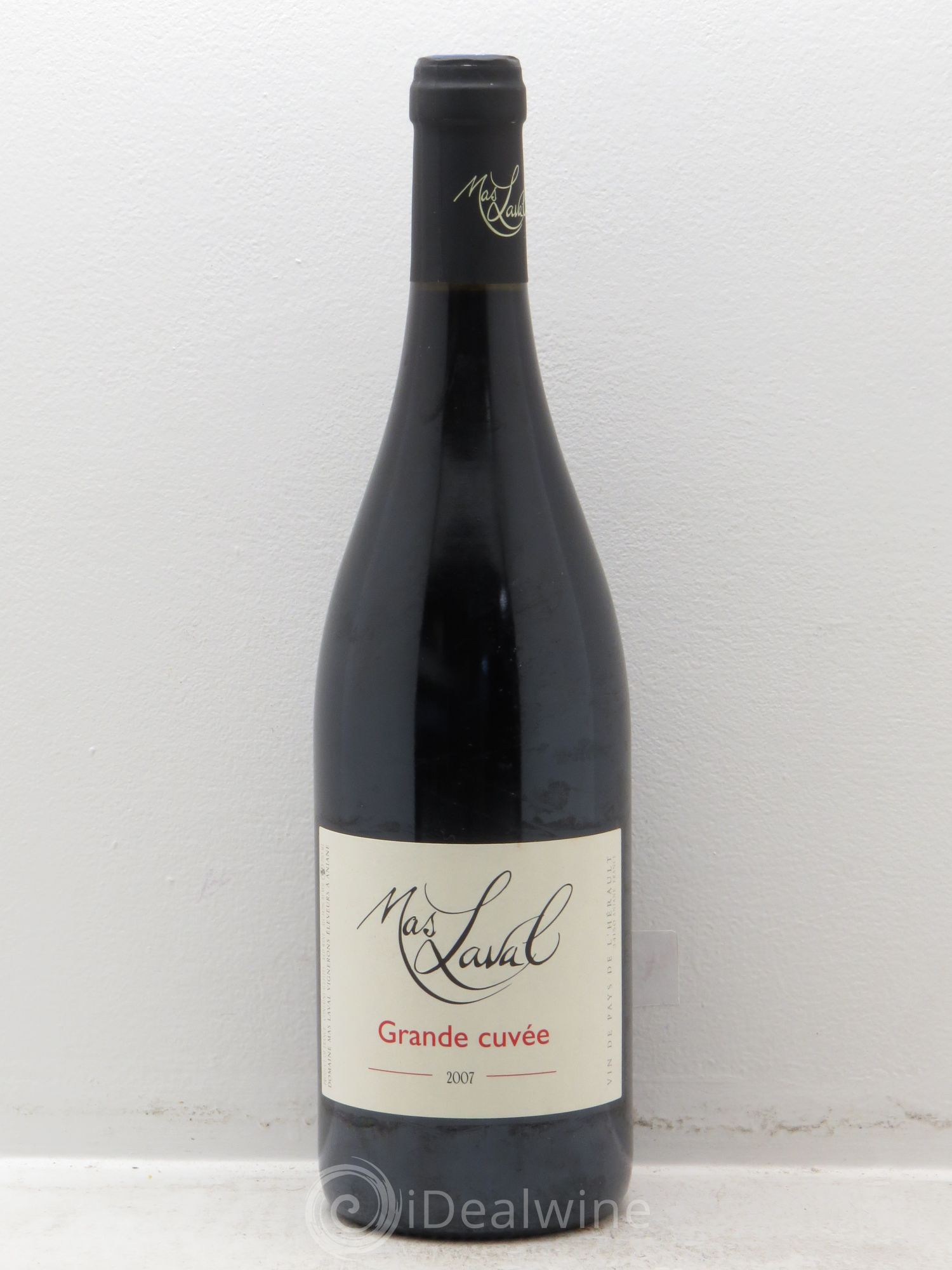 Pays d'Hérault Grande cuvée -Mas Laval (sans prix de réserve) 2007 - Posten von 1 Flasche - 0
