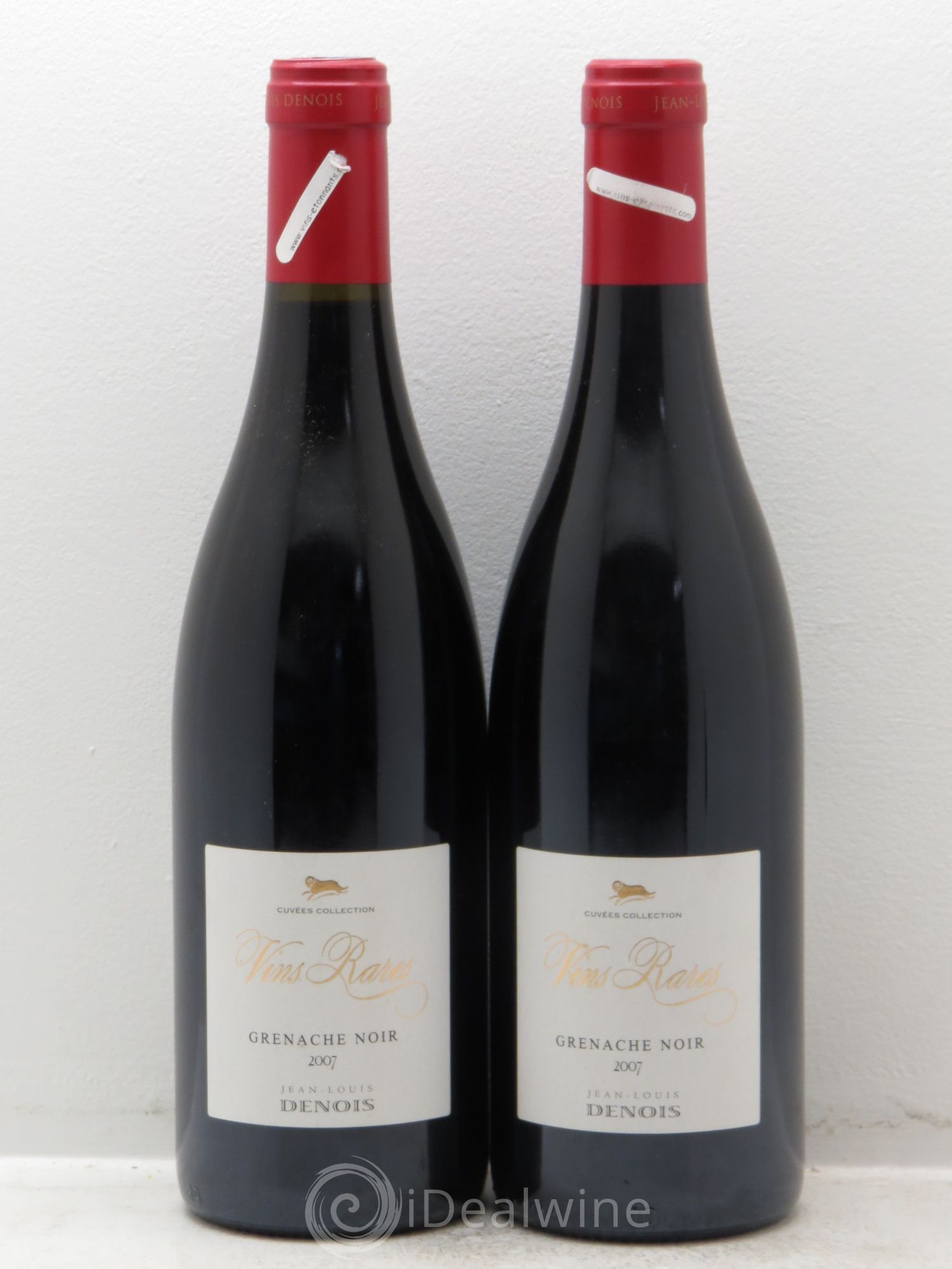 Pays d'Oc (sans prix de réserve) Grenache -Jean-Louis Denois -Vins rares 2007 - Posten von 2 Flaschen - 0