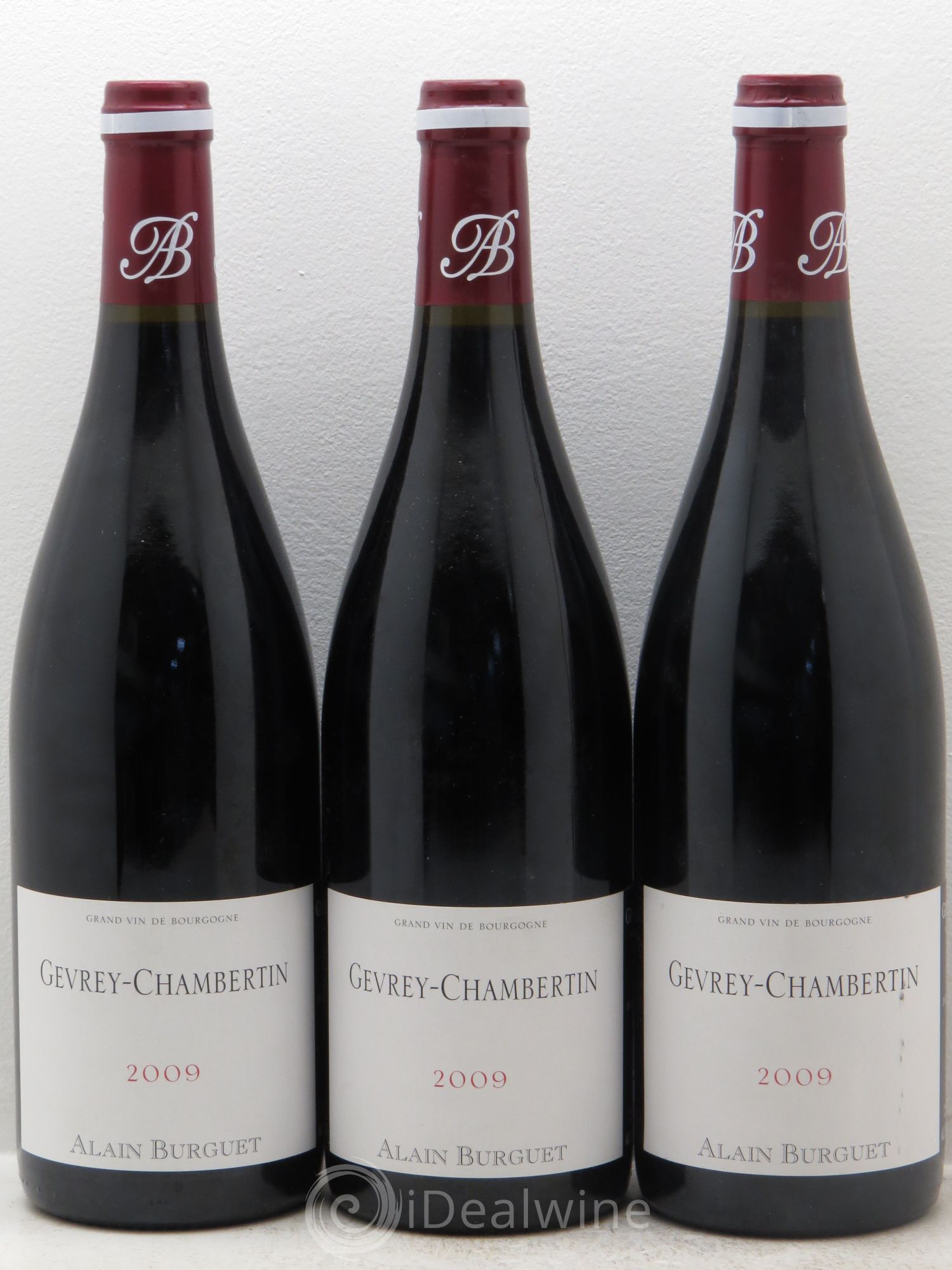 Gevrey-Chambertin Domaine Alain Burguet 2009 - Lot de 3 bouteilles - 0