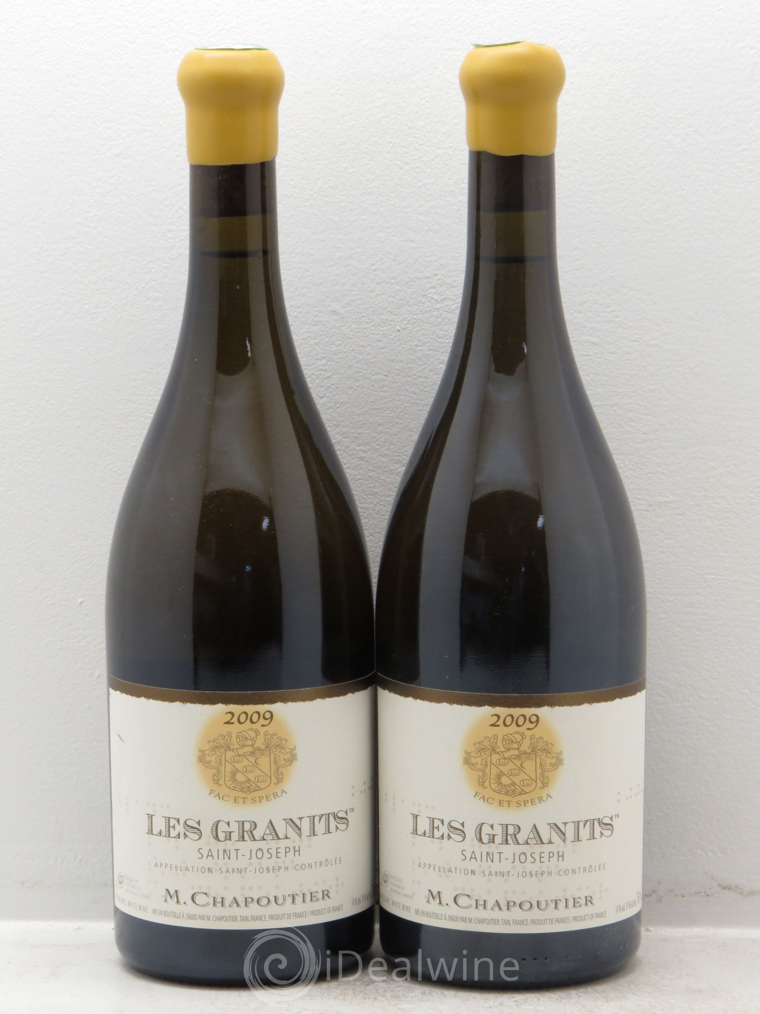 Saint-Joseph Les Granits Chapoutier 2009 - Lot de 2 bouteilles - 0