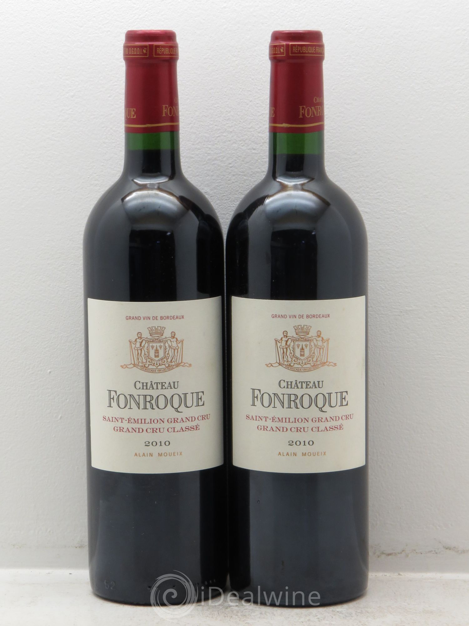 Château Fonroque Grand Cru Classé 2010 - Lot de 2 bouteilles - 0