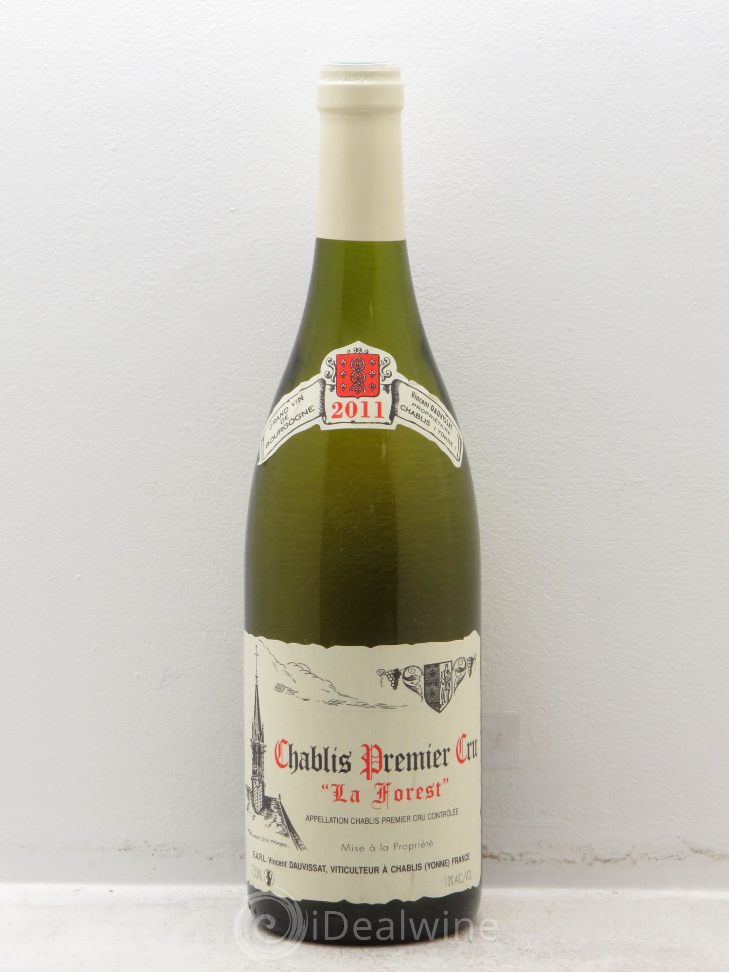 Chablis 1er Cru La Forest Vincent Dauvissat (Domaine) 2011 - Lot de 1 bouteille - 0
