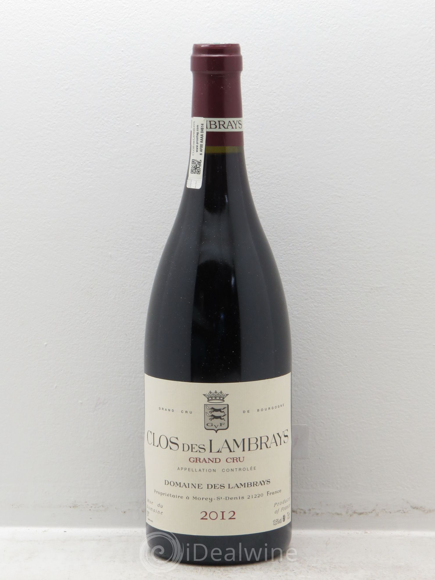 Clos des Lambrays Grand Cru Domaine des Lambrays 2012 - Lot de 1 bouteille - 0