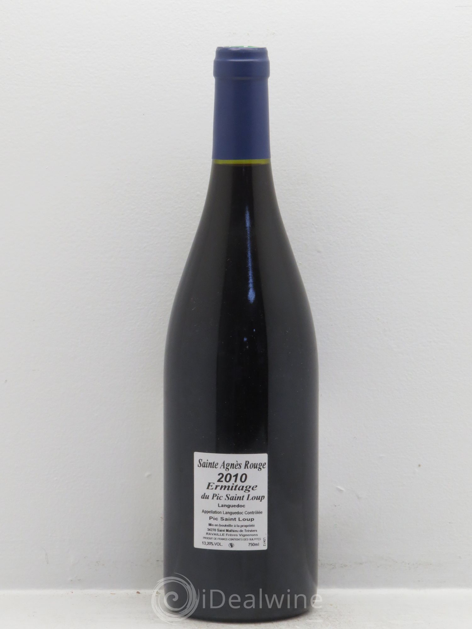 Pic Saint-Loup Héritage du Pic Saint-Loup (anciennement Ermitage) Cuvée Sainte Agnès (sans prix de réserve) 2010 - Lot de 1 bouteille - 1