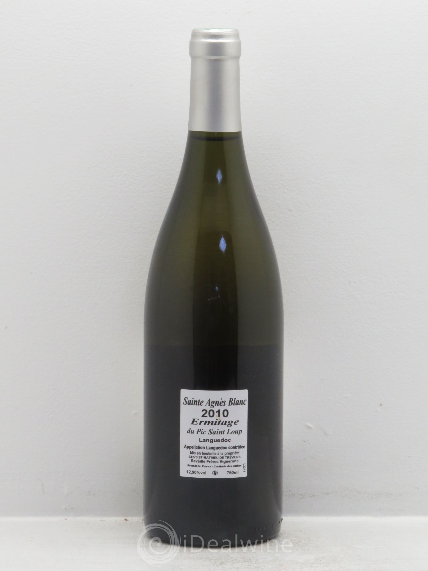 Languedoc Héritage du Pic Saint-Loup (anciennement Ermitage) Cuvée Sainte Agnès (senza prezzo di riserva) 2010 - Lotto di 1 bottiglia - 1