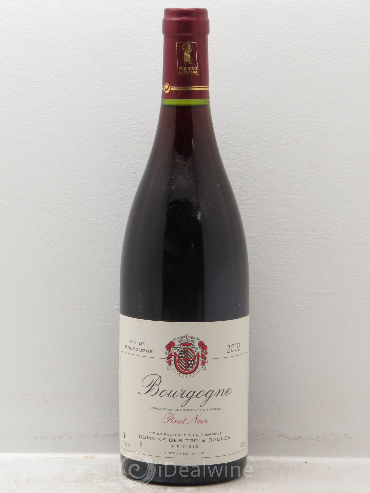 Bourgogne Pinot Noir - Domaine des Trois Saules (sans prix de réserve) 2002 - Posten von 6 Flaschen - 0