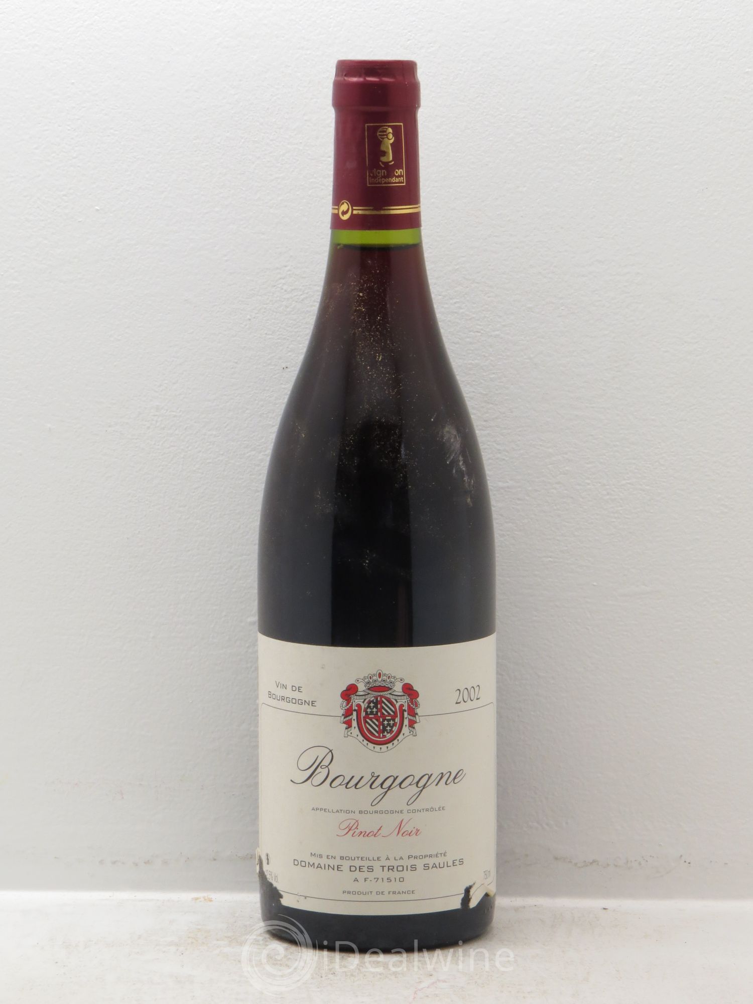 Bourgogne Pinot Noir - Domaine des Trois Saules 2002 - Posten von 1 Flasche - 0