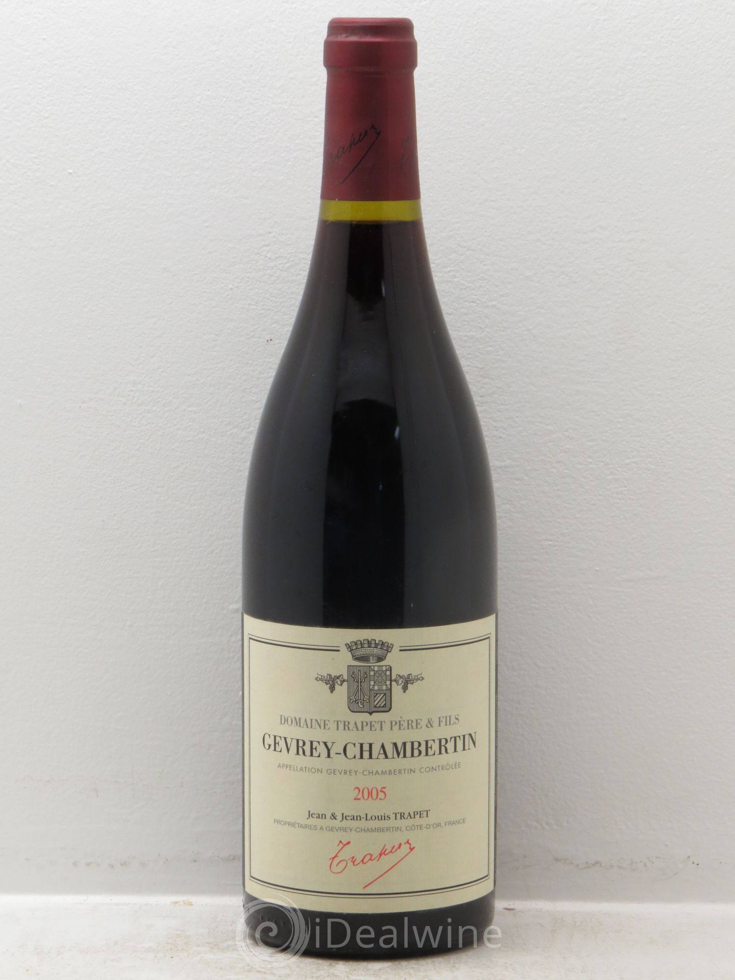 Gevrey-Chambertin Domaine Trapet 2005 - Lot de 1 bouteille - 0