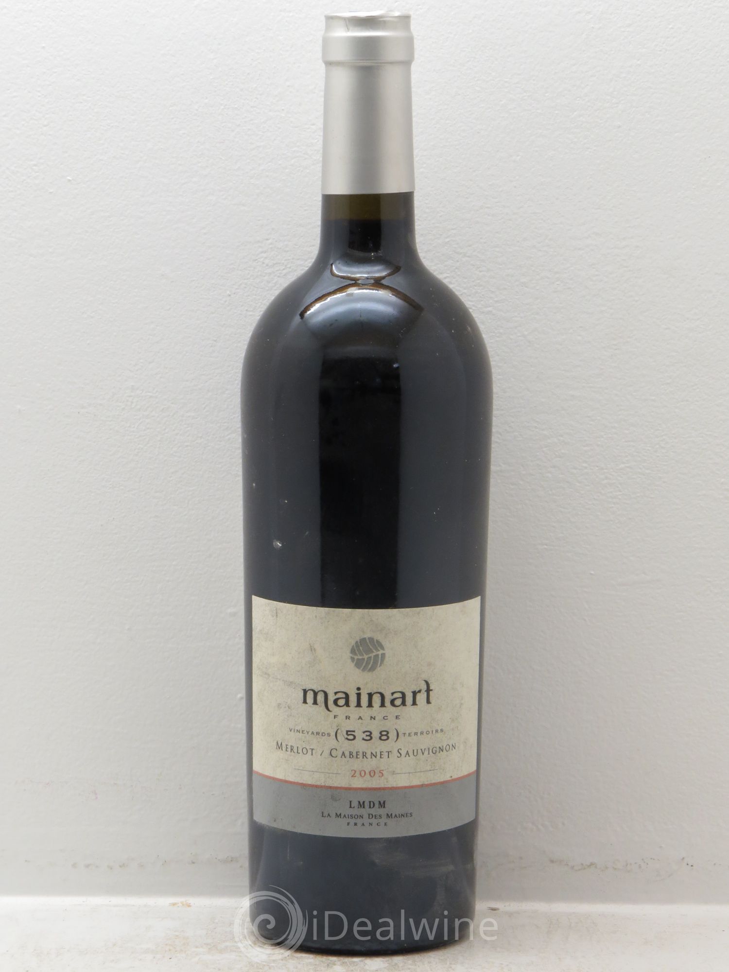 Vin de France VDP Charentais- Mainart 538 - La Maison des Maines 2005 - Posten von 1 Flasche - 0