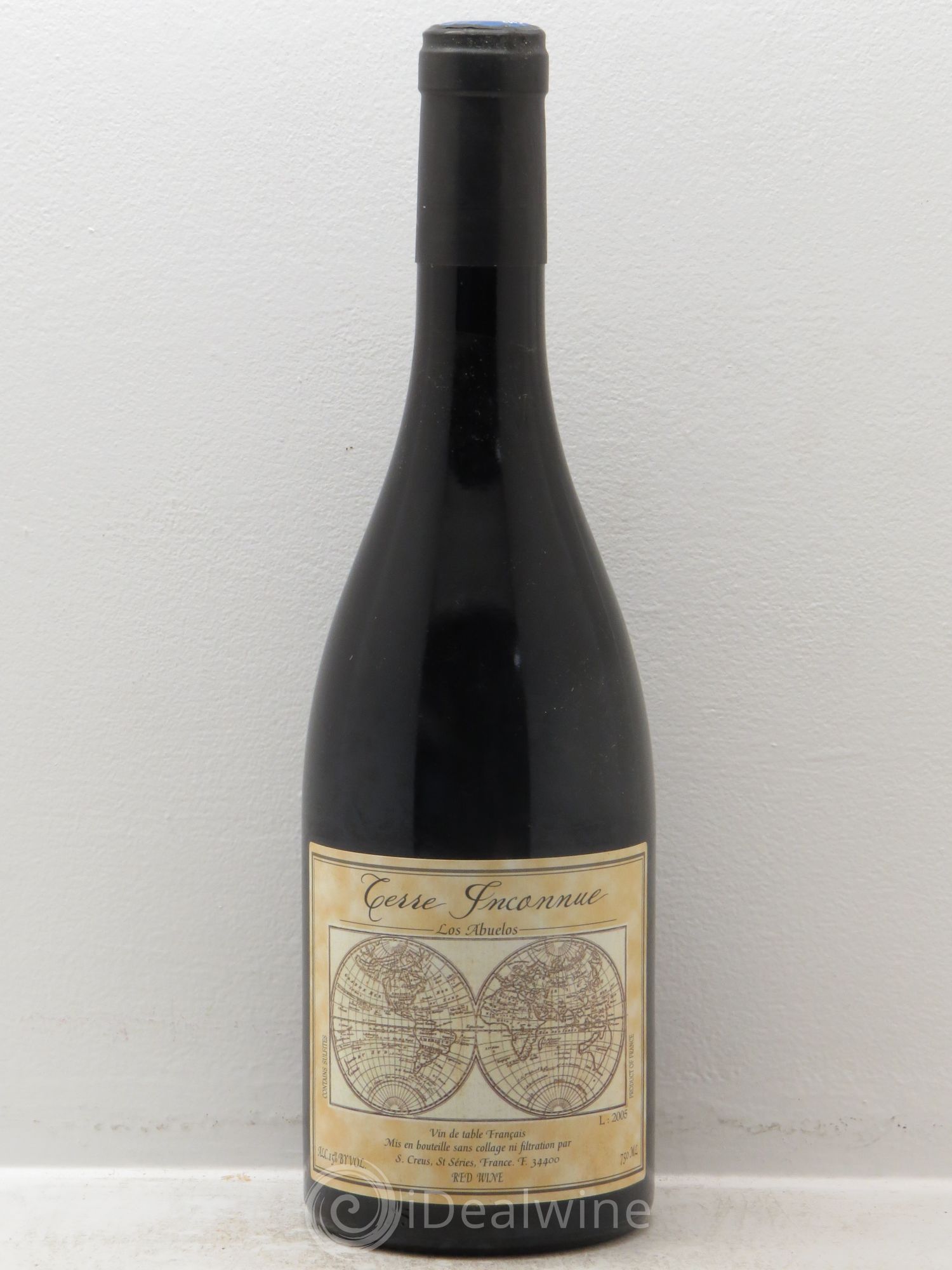 Vin de Table de France Los Abuelos Terre Inconnue Terre Inconnue 2005 - Lot de 1 bouteille - 0