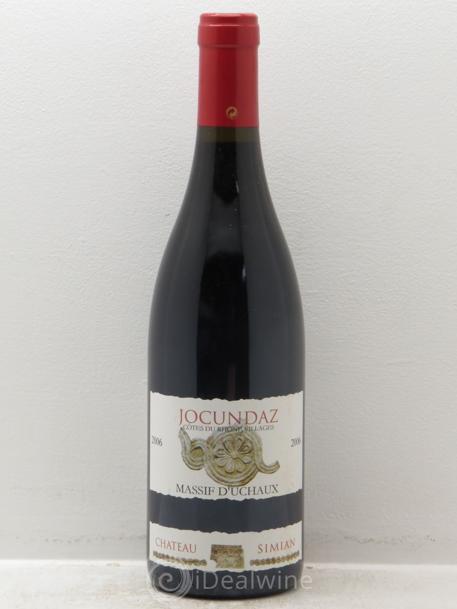 Côtes-du-Rhône Villages -Jocundaz -Château Simian 2006 - Posten von 1 Flasche - 0