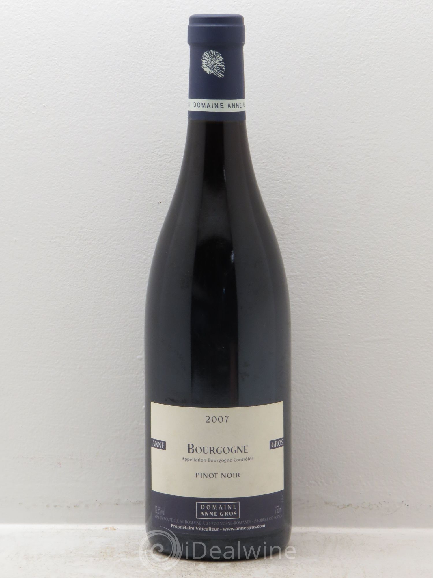 Pinot Noir Bourgogne - Anne Gros 2007 - Posten von 1 Flasche - 0
