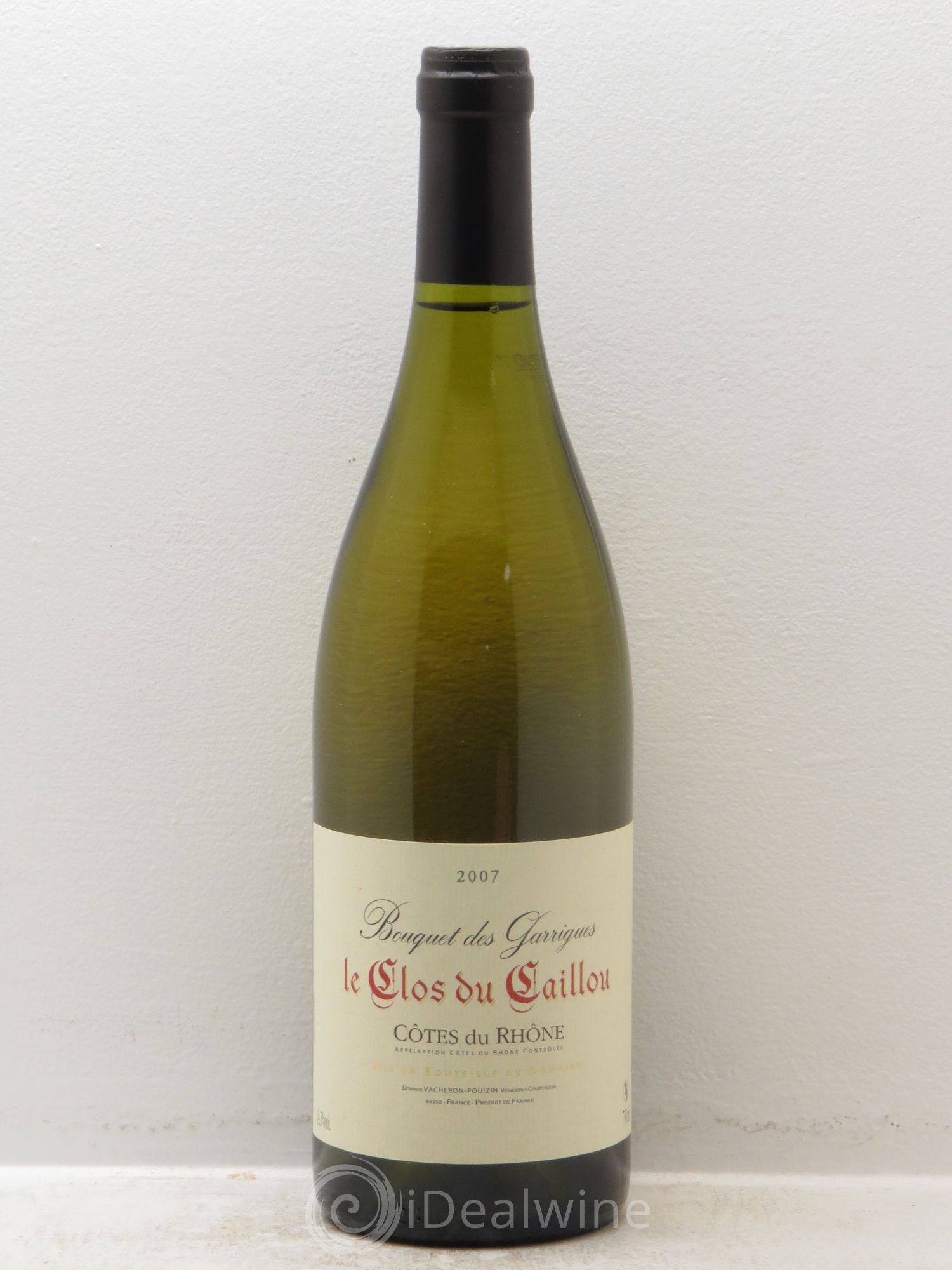Côtes-du-Rhône Bouquet des Garrigues - Clos du Caillou (sans prix de réserve) 2007 - Posten von 1 Flasche - 0