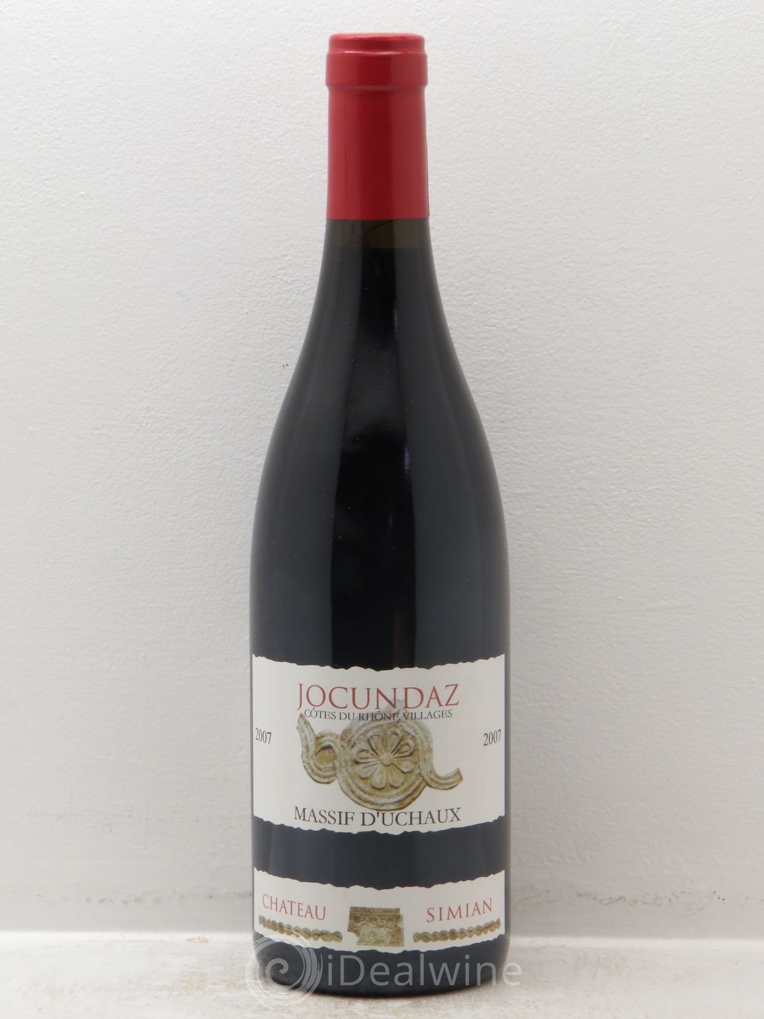 Côtes-du-Rhône Villages -Jocundaz -Château Simian 2007 - Posten von 1 Flasche - 0