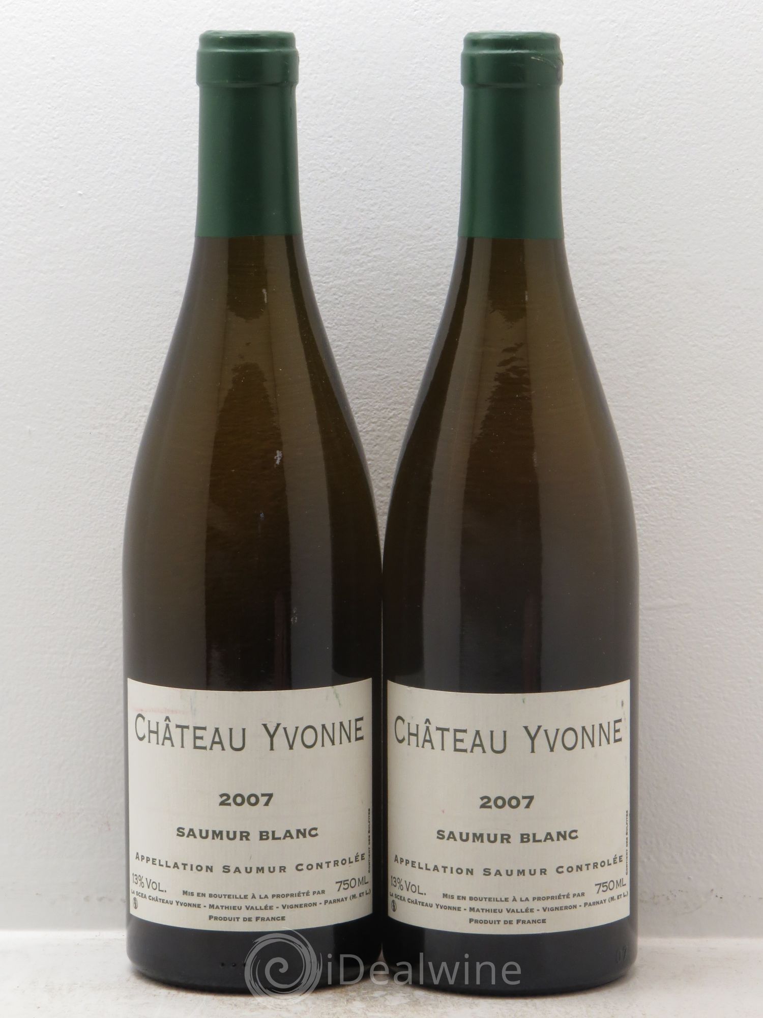Saumur Château Yvonne 2007 - Posten von 2 Flaschen - 0