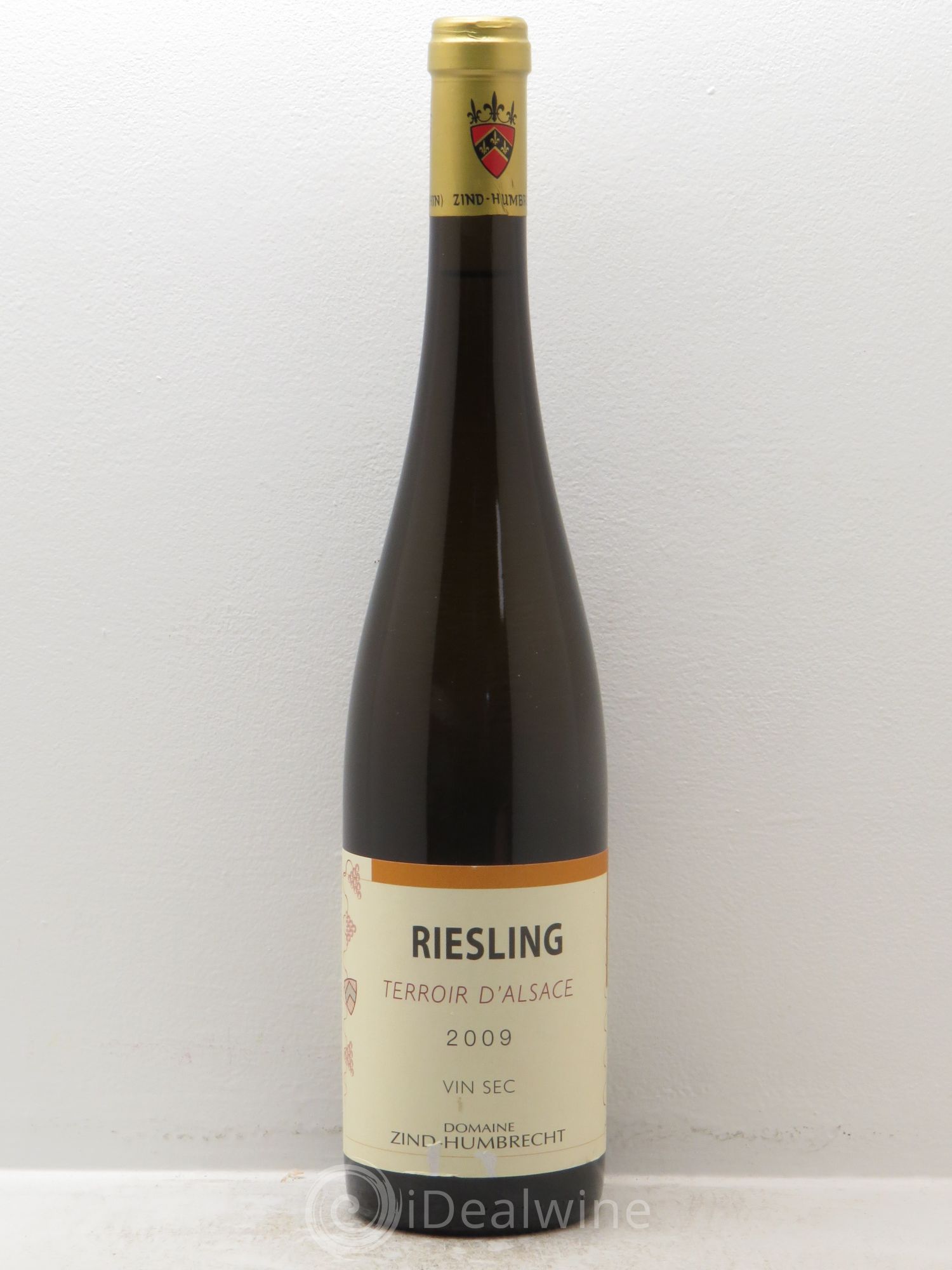 Riesling Sec - Terroir d'Alsace - Zind-Humbrecht 2009 - Posten von 1 Flasche - 0