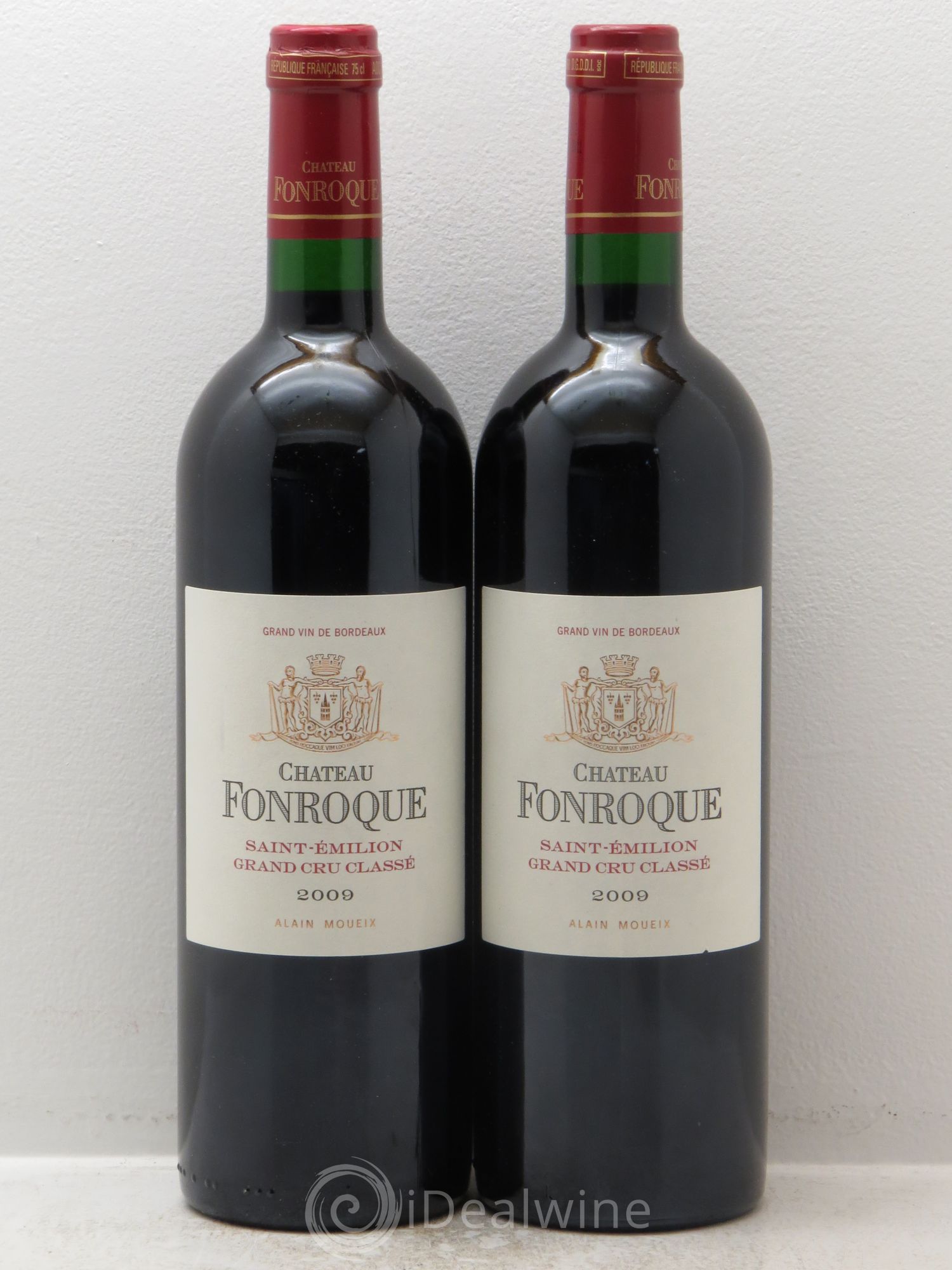 Château Fonroque Grand Cru Classé 2009 - Lot de 2 bouteilles - 0