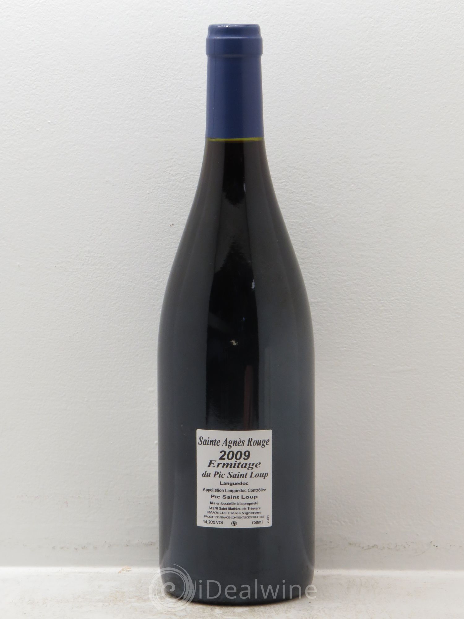 Pic Saint-Loup Héritage du Pic Saint-Loup (anciennement Ermitage) Cuvée Sainte Agnès 2009 - Lot de 1 bouteille - 1
