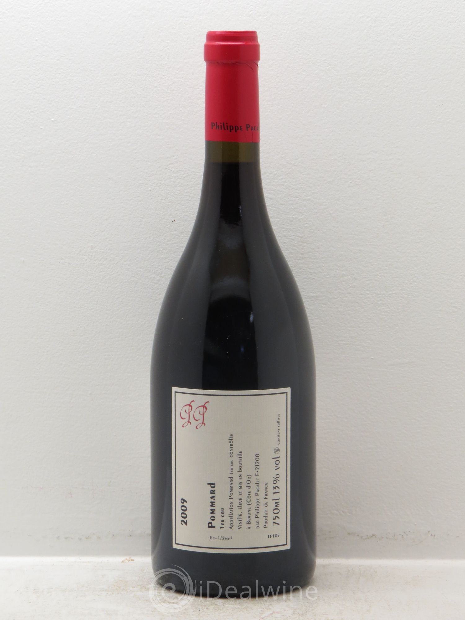 Pommard 1er Cru Philippe Pacalet 2009 - Lot de 1 bouteille - 1