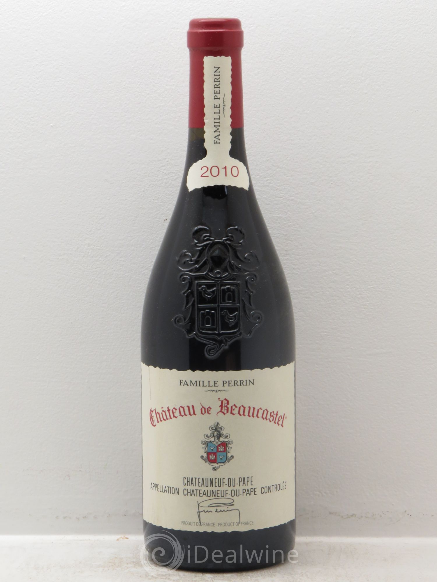Châteauneuf-du-Pape Château de Beaucastel Famille Perrin 2010 - Lot de 1 bouteille - 0