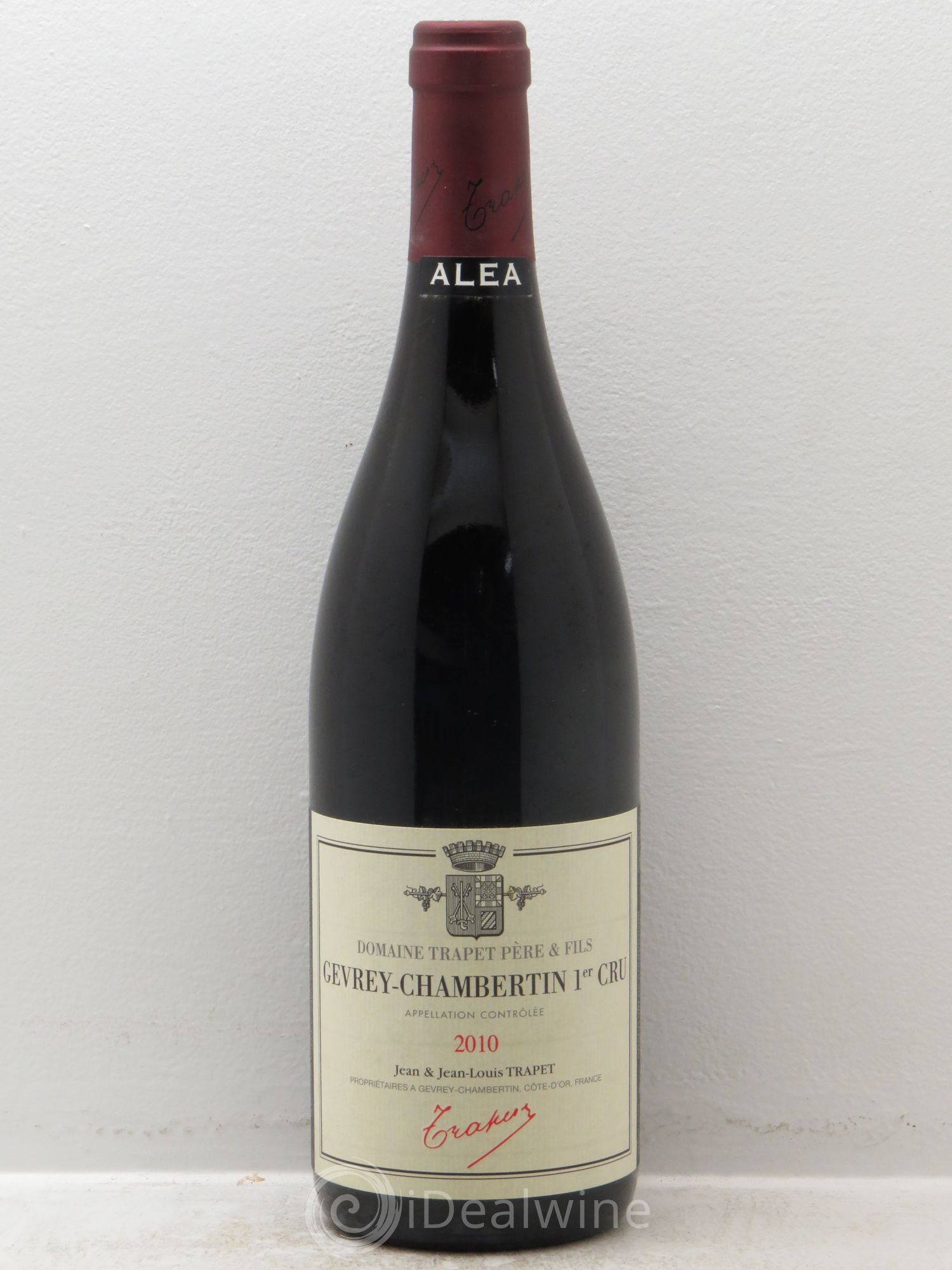 Gevrey-Chambertin 1er Cru Aléa 2010 - Lot de 1 bouteille - 0