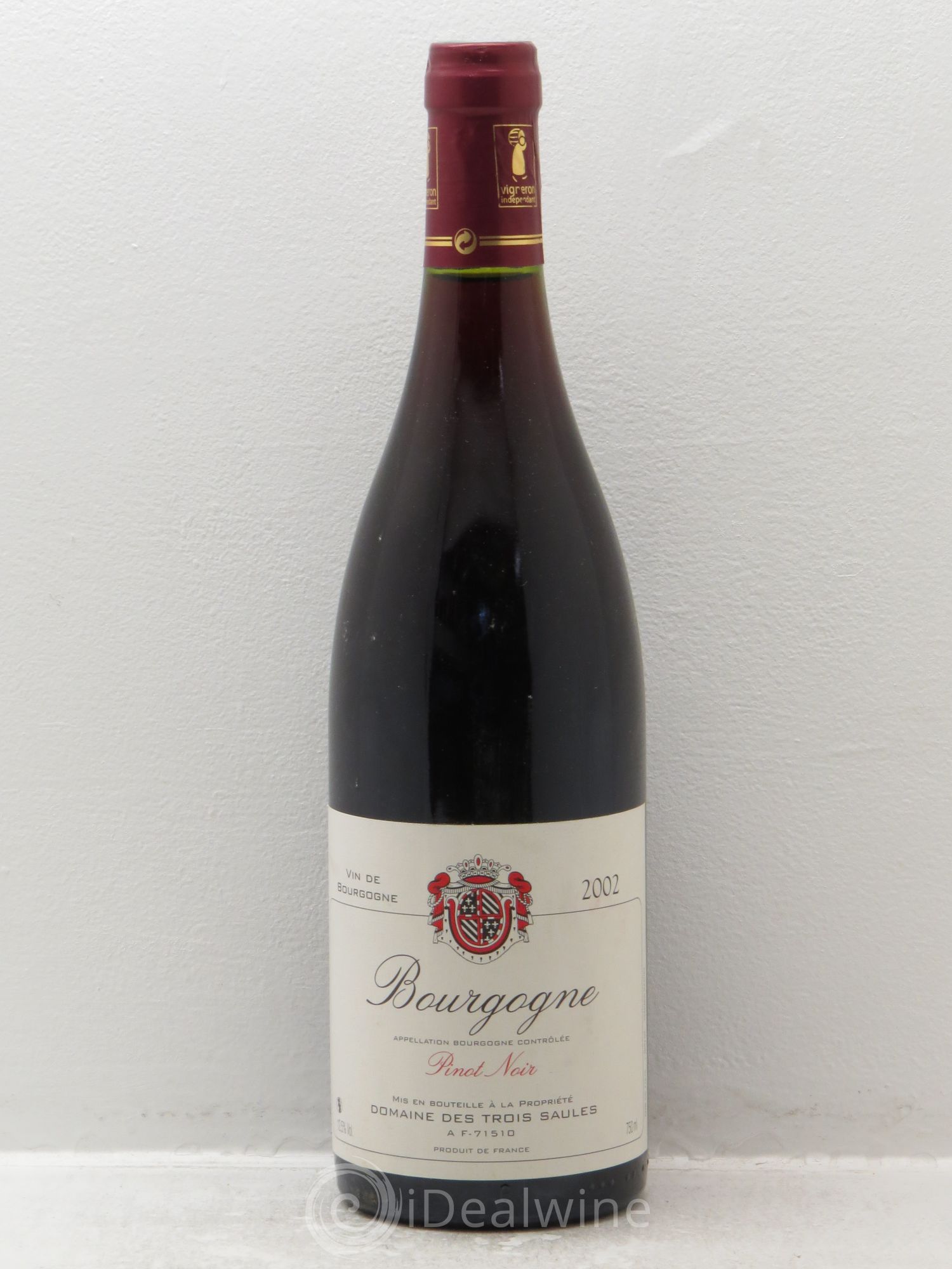 Bourgogne Pinot Noir - Domaine des Trois Saules (sans prix de réserve) 2002 - Posten von 1 Flasche - 0
