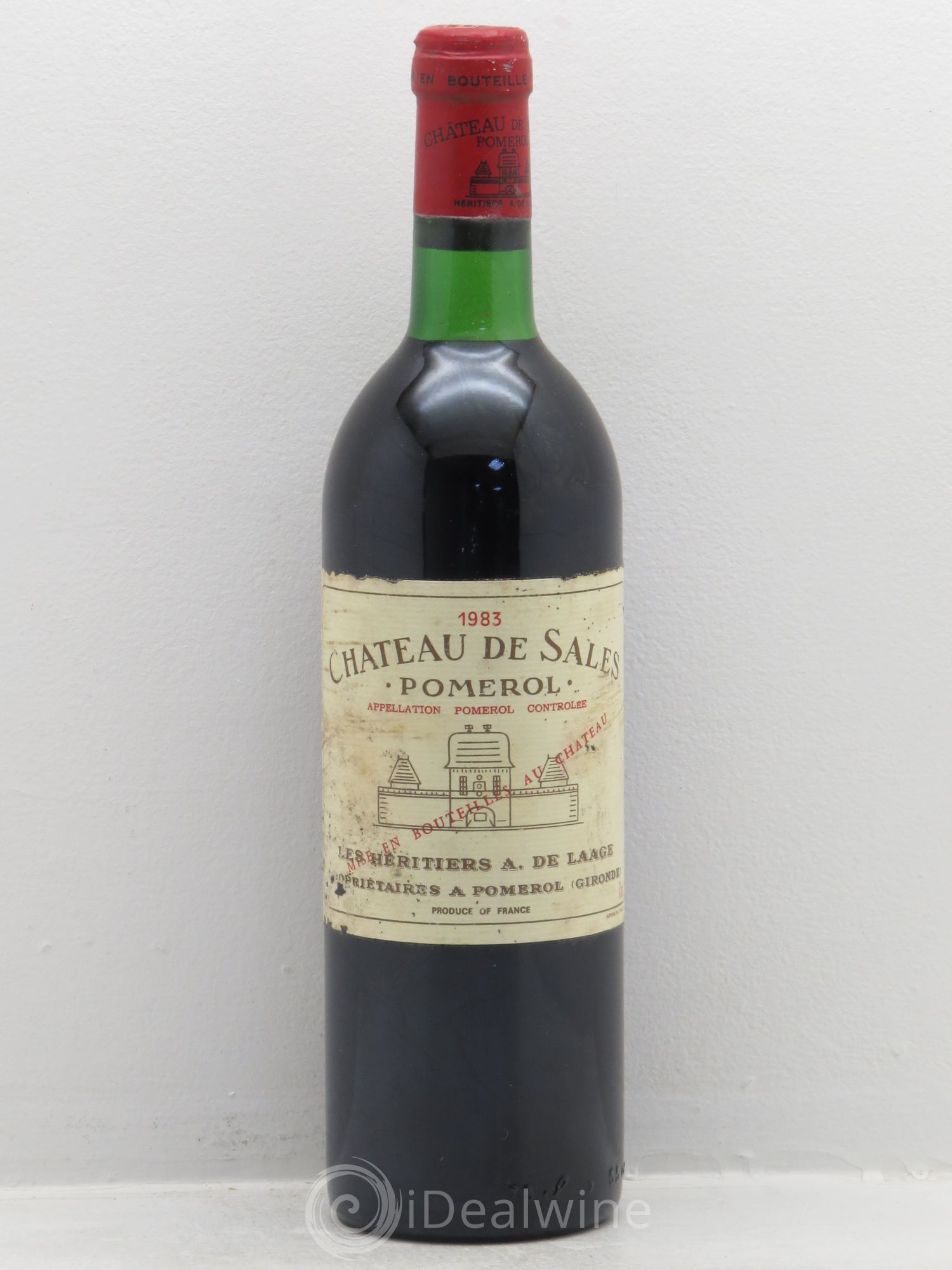 Château de Sales 1983 - Lot de 1 bouteille - 0