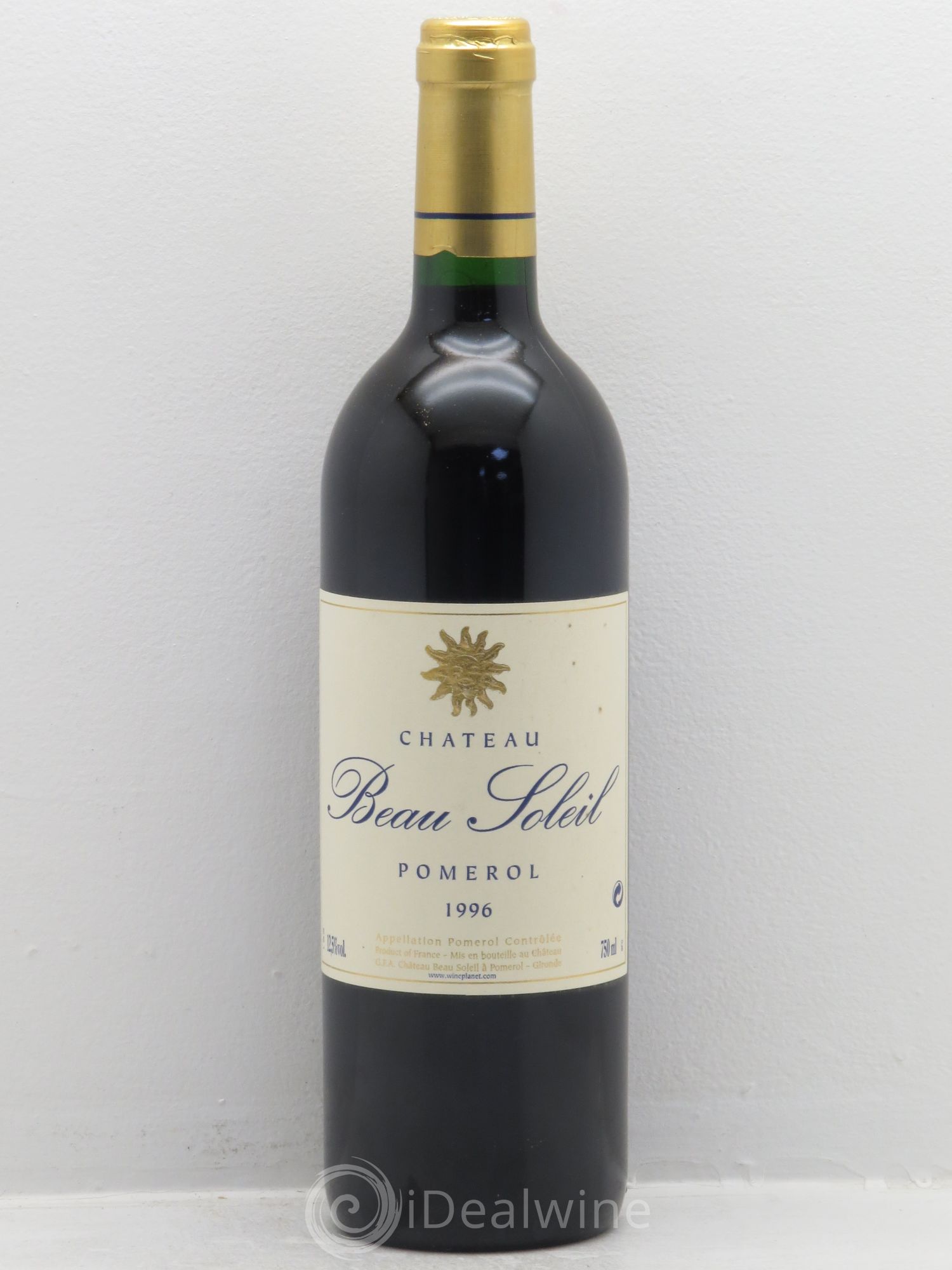 Château Beau Soleil 1996 - Lot de 1 bouteille - 0