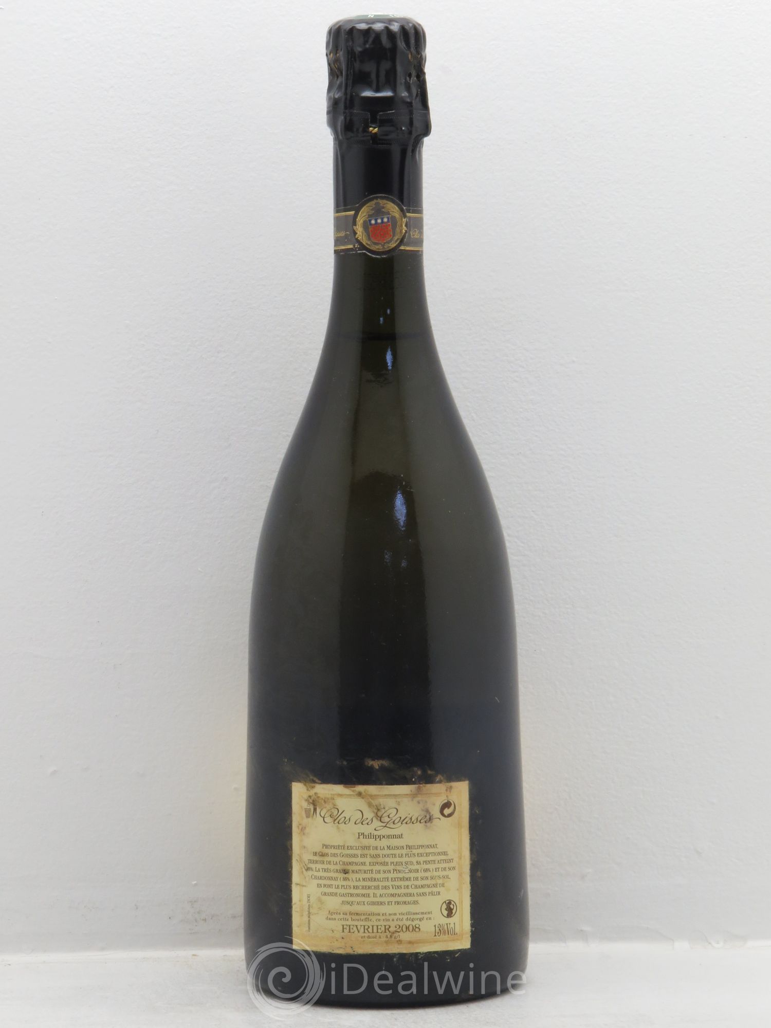 Clos des Goisses Philipponnat 1998 - Lot de 1 bouteille - 1