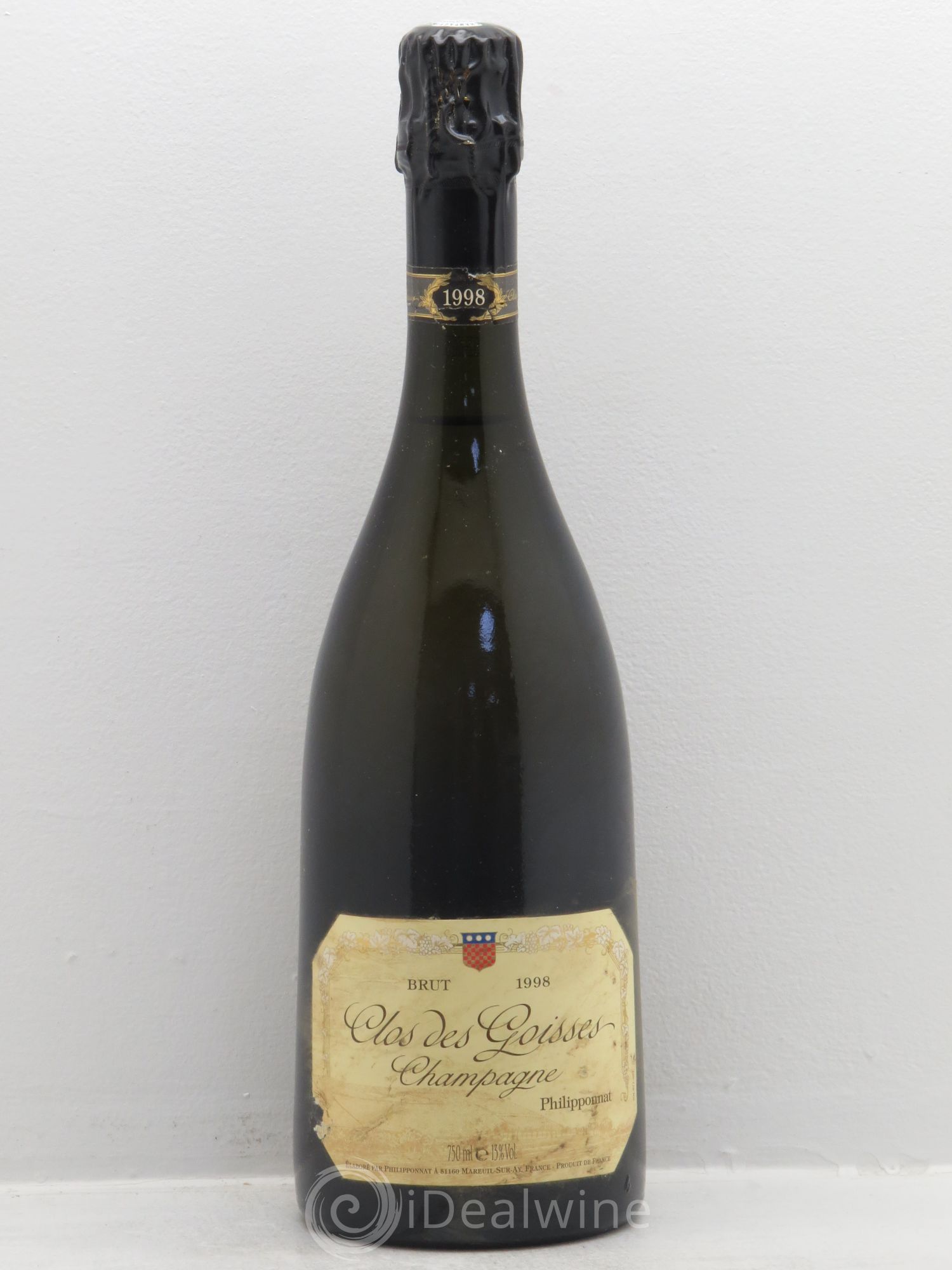 Clos des Goisses Philipponnat 1998 - Lot de 1 bouteille - 0