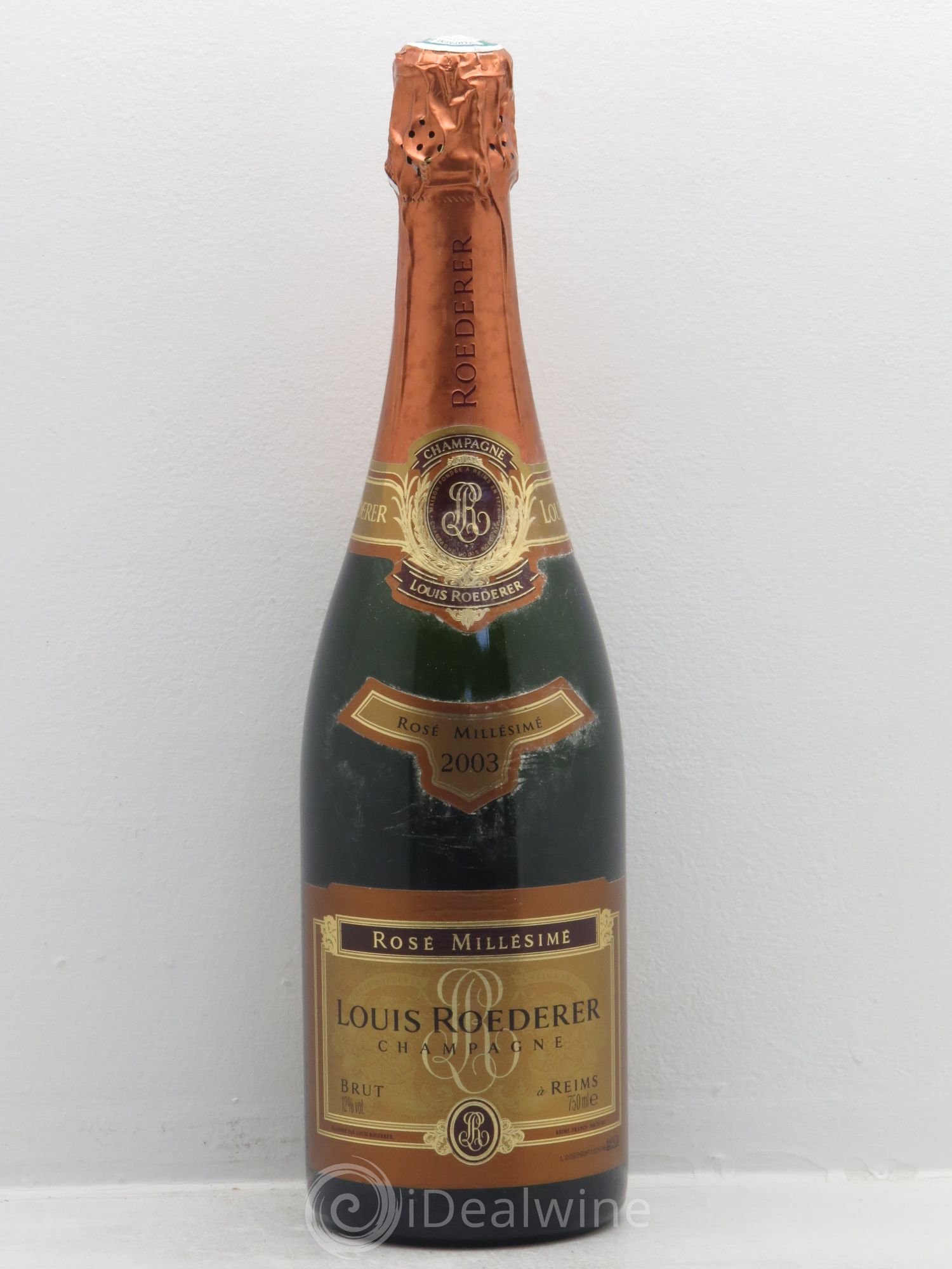 Rosé Brut Louis Roederer 2003 - Lot de 1 bouteille - 0